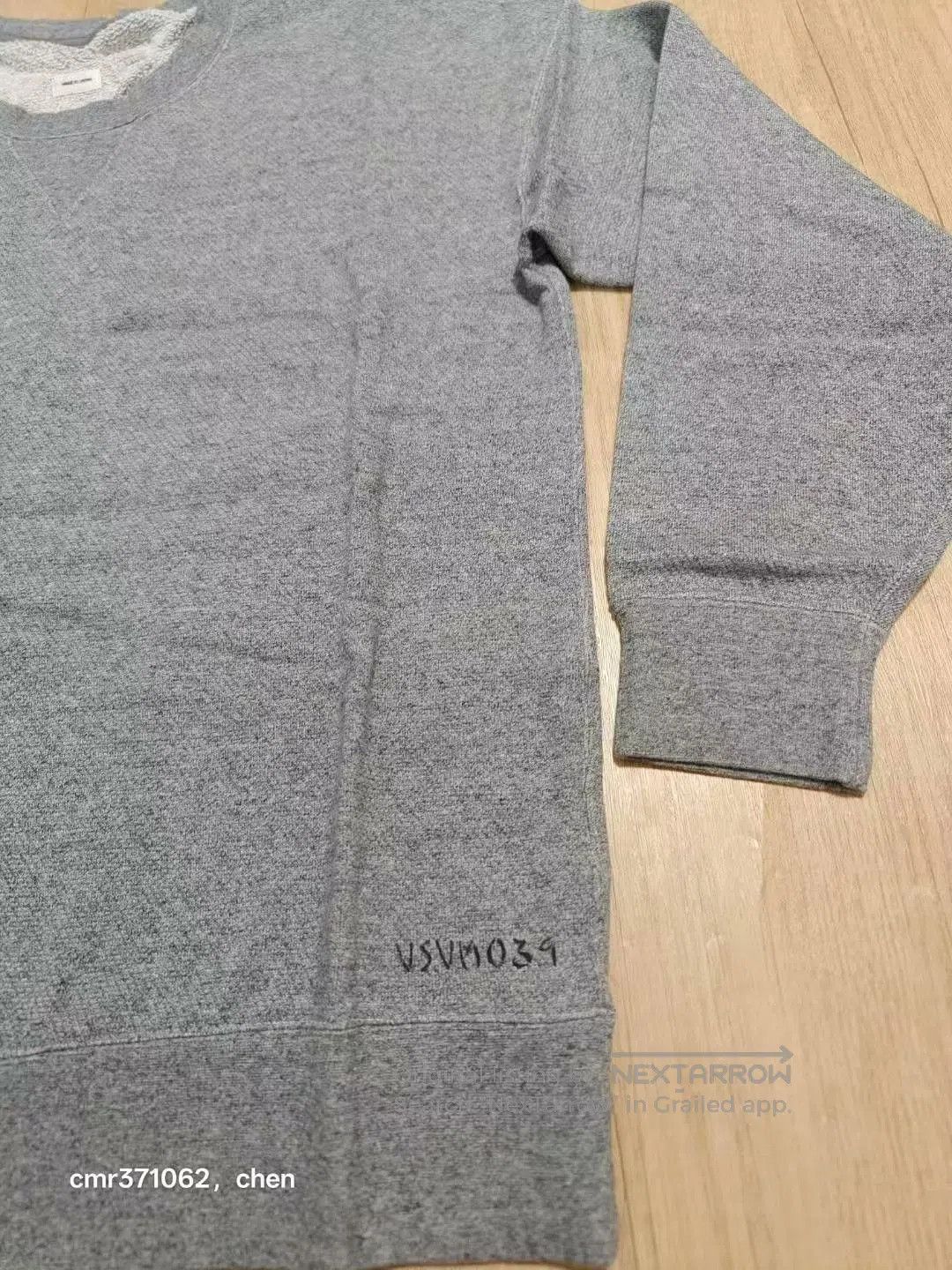 Visvim visvim 20SS Grey Jumbo Sweatshirt. Size US S / EU 44-46 / 1 - 2 Thumbnail