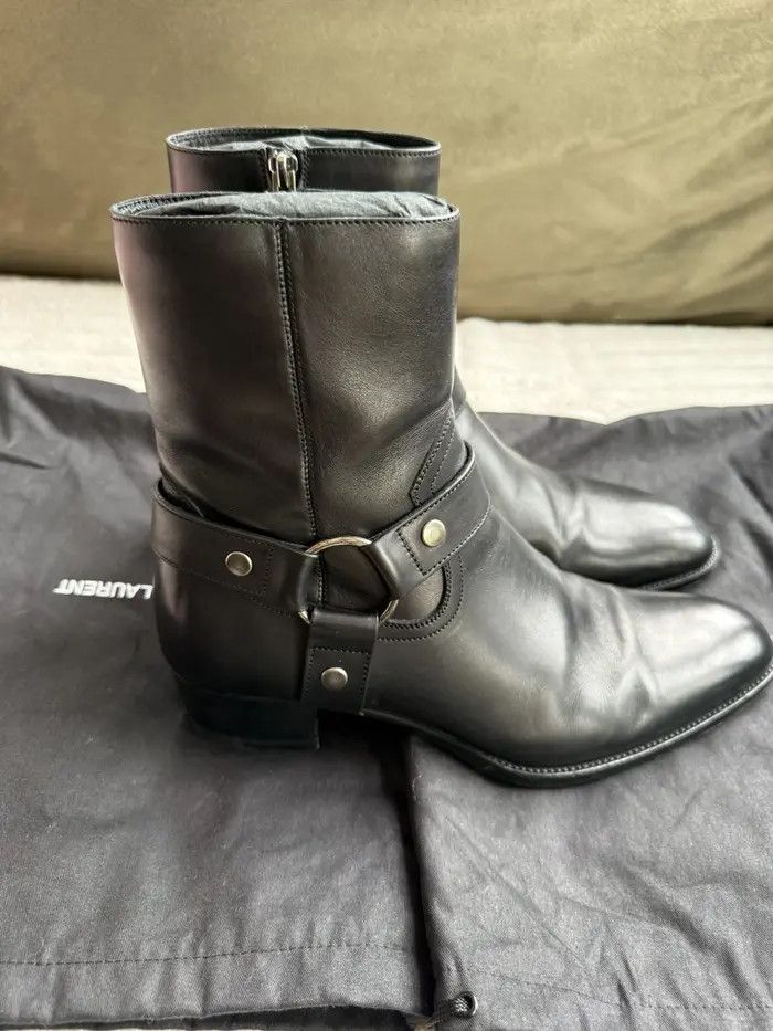 Saint Laurent Paris Saint Laurent Wyatt Harness Boot Size US 8.5 / EU 41-42 - 3 Thumbnail