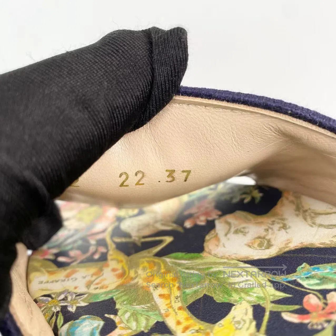 Dior Dior Floral embroidered logo flat slippers| Size US 6.5 / IT 36.5 - 7 Thumbnail