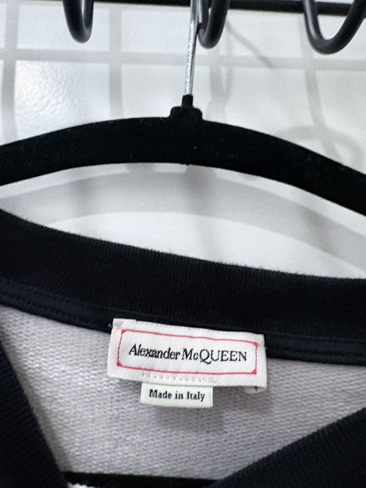 Alexander McQueen Alexander McQueen Black & White Graffiti Sweatshirt Size US M / EU 48-50 / 2 - 3 Thumbnail