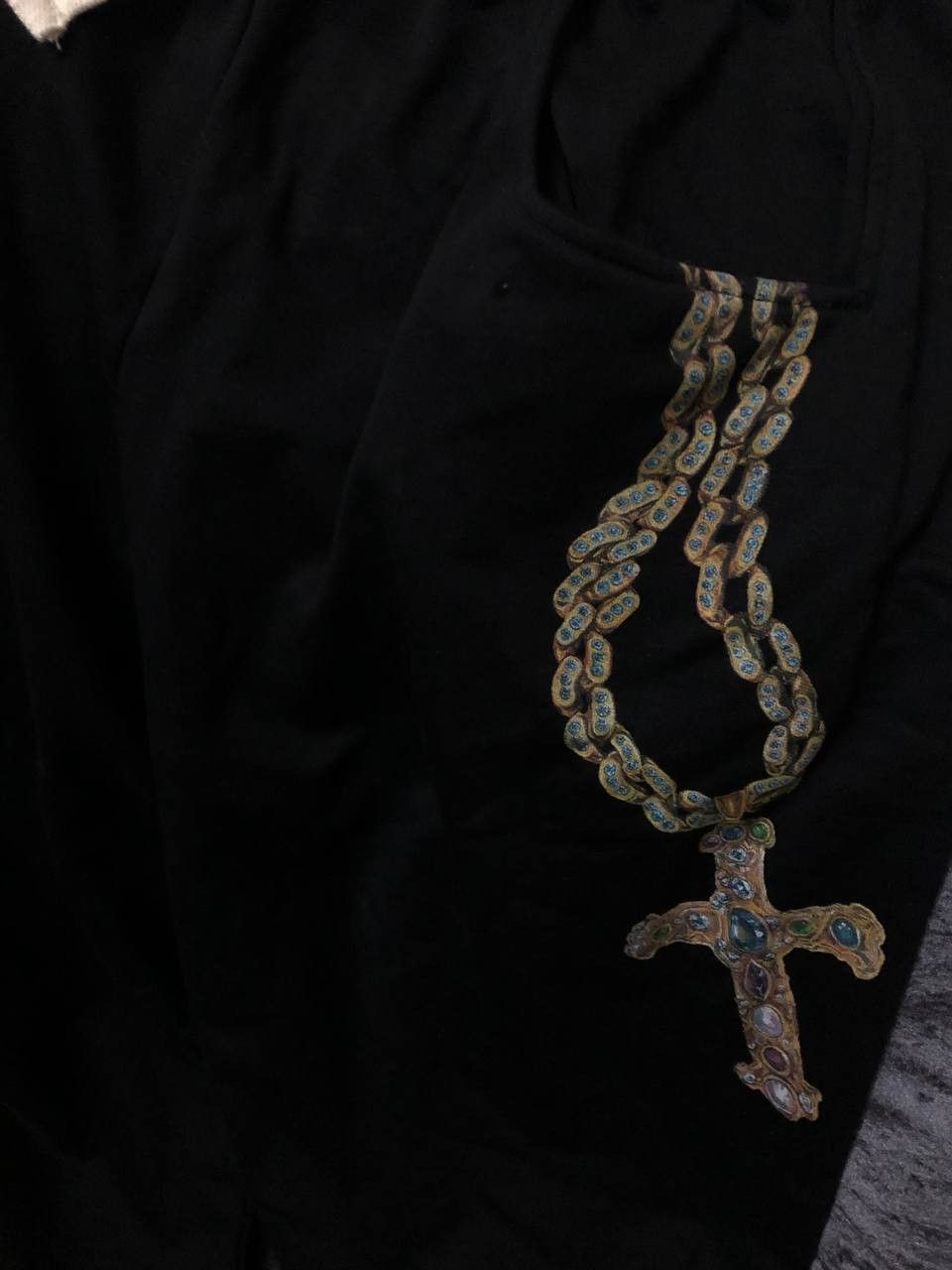 Other Memory Lane Park Black Sweatpants Size US 29 - 3 Thumbnail