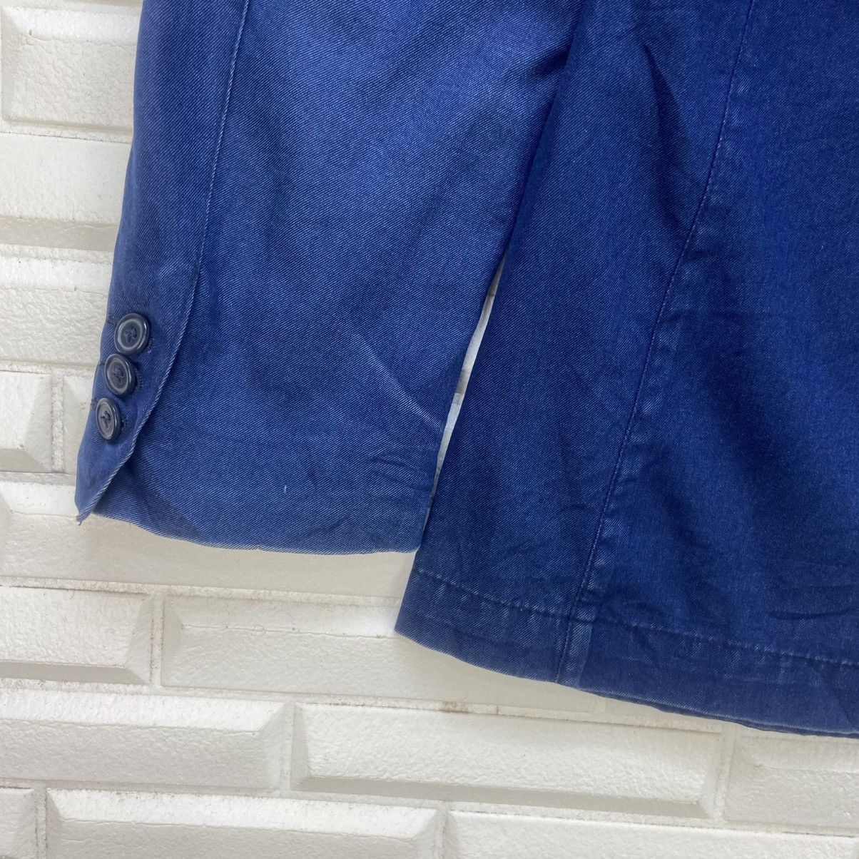 Blue Blue Japan Blue Blue Japan X Fraizzoli Milano Indigo Jacket Blazer Size US S / EU 44-46 / 1 - 11 Thumbnail