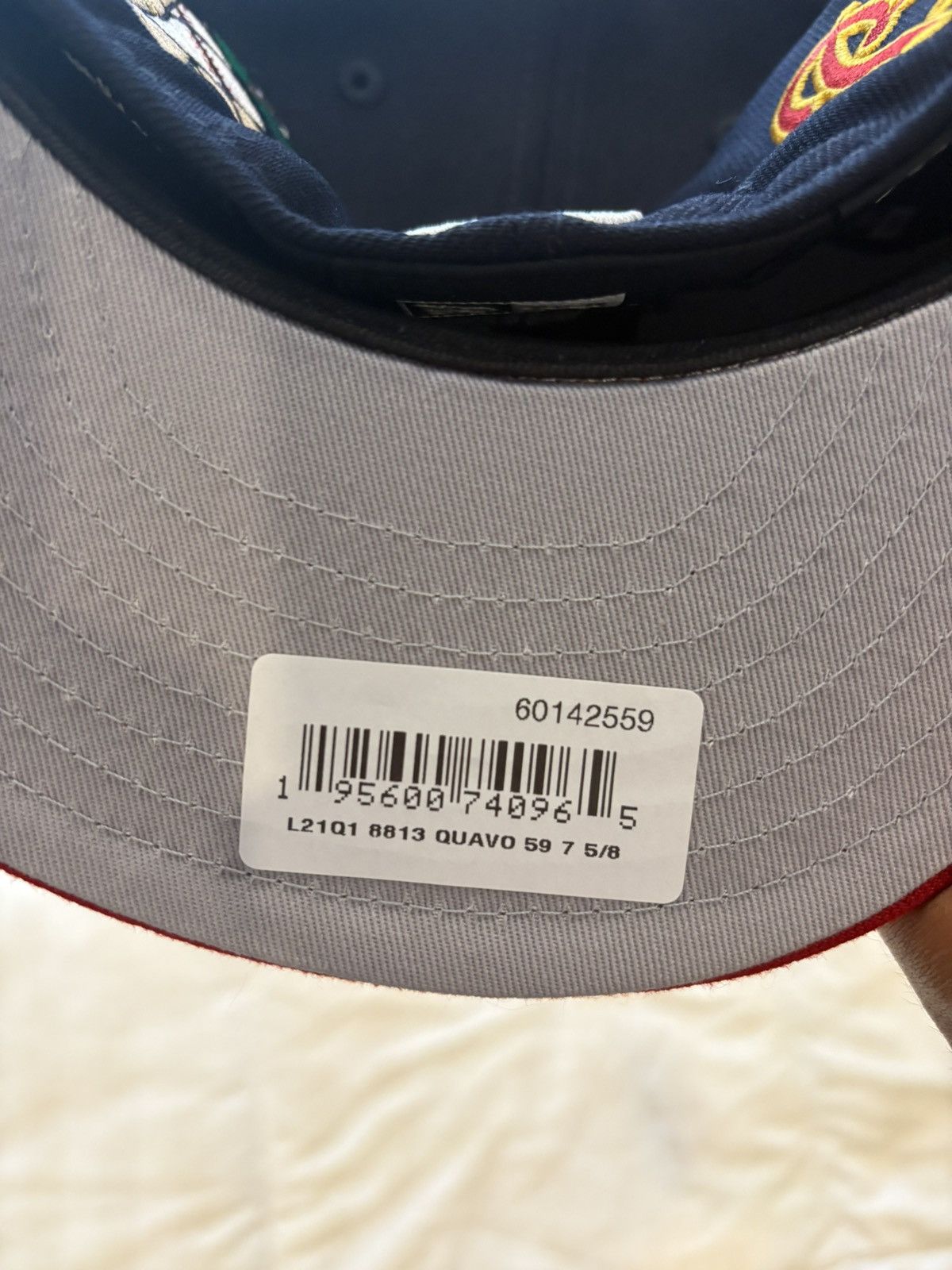 Lids Lids New Era Atlanta Braves Quavo WS Patch Fitted 7 5/8 Size ONE SIZE - 7 Thumbnail
