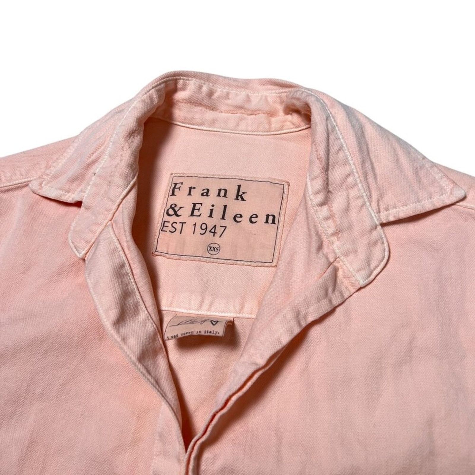 Frank & Eileen Frank & Eileen Mary Denim Shirtdress XXS Peach Pink Size XXS / US 00 / IT 34 - 6 Thumbnail