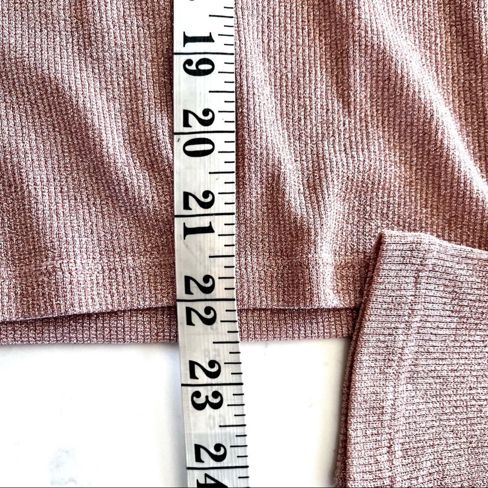 DOROTHEE SCHUMACHER Dorothee Schumacher ribbed gold thread pullover top Size XS / US 0-2 / IT 36-38 - 7 Thumbnail