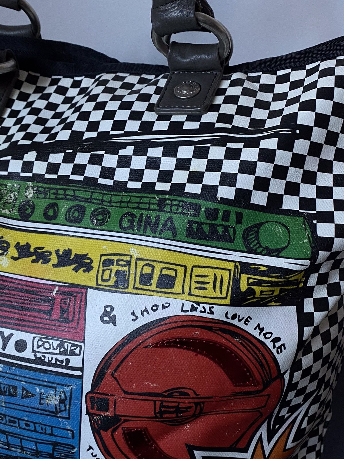 Vintage GGL George Gina Lucy Bag Overprint Japanese Avant Garde Y2K Size ONE SIZE - 4 Thumbnail