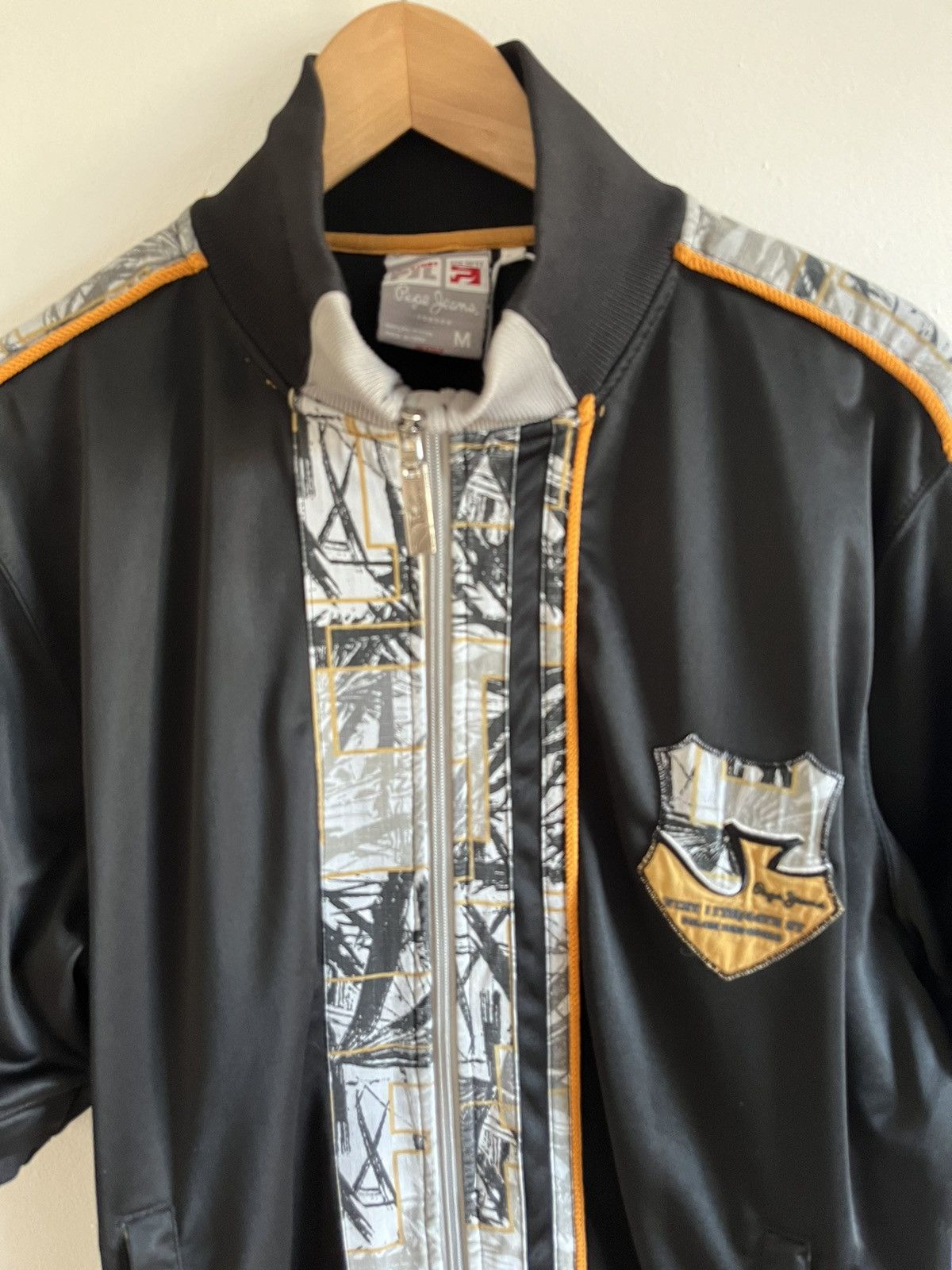 Japanese Brand × Pepe Jeans Y2K Pepe Jeans Zip SS JERSEY Japanese Style Size US M / EU 48-50 / 2 - 2 Thumbnail
