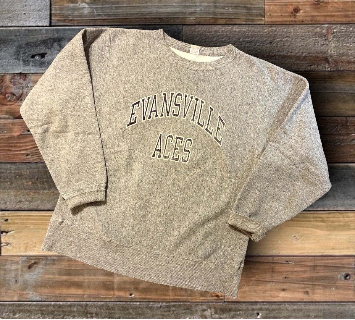 Sugar Cane SUGAR CANE TOYO ENTERPRISE “EVANSVILLE ACES” SWEATSHIRT- LRG Size US L / EU 52-54 / 3 - 1 Thumbnail
