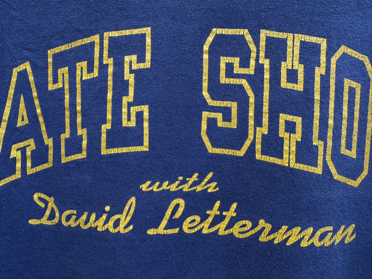 Lee Vintage Late Show With David Letterman Faded Tee Size US XXL / EU 58 / 5 - 3 Thumbnail