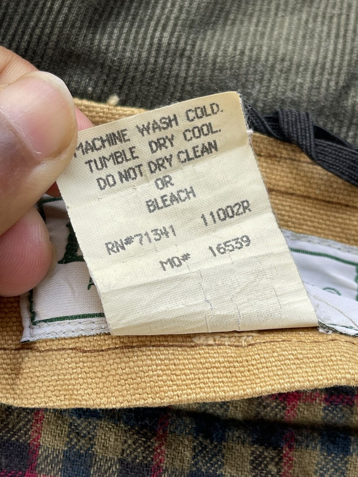 L.L. Bean Vintage 90s L.L. Bean Men's Field Coat With Wool/Nylon Liner Size US M / EU 48-50 / 2 - 15 Thumbnail