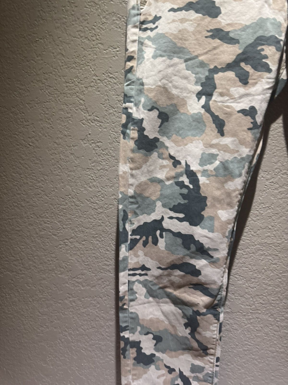 Levi's Camo Levis Beige Green Brown White Tag Vintage Denim Pants Size US 31 - 6 Thumbnail