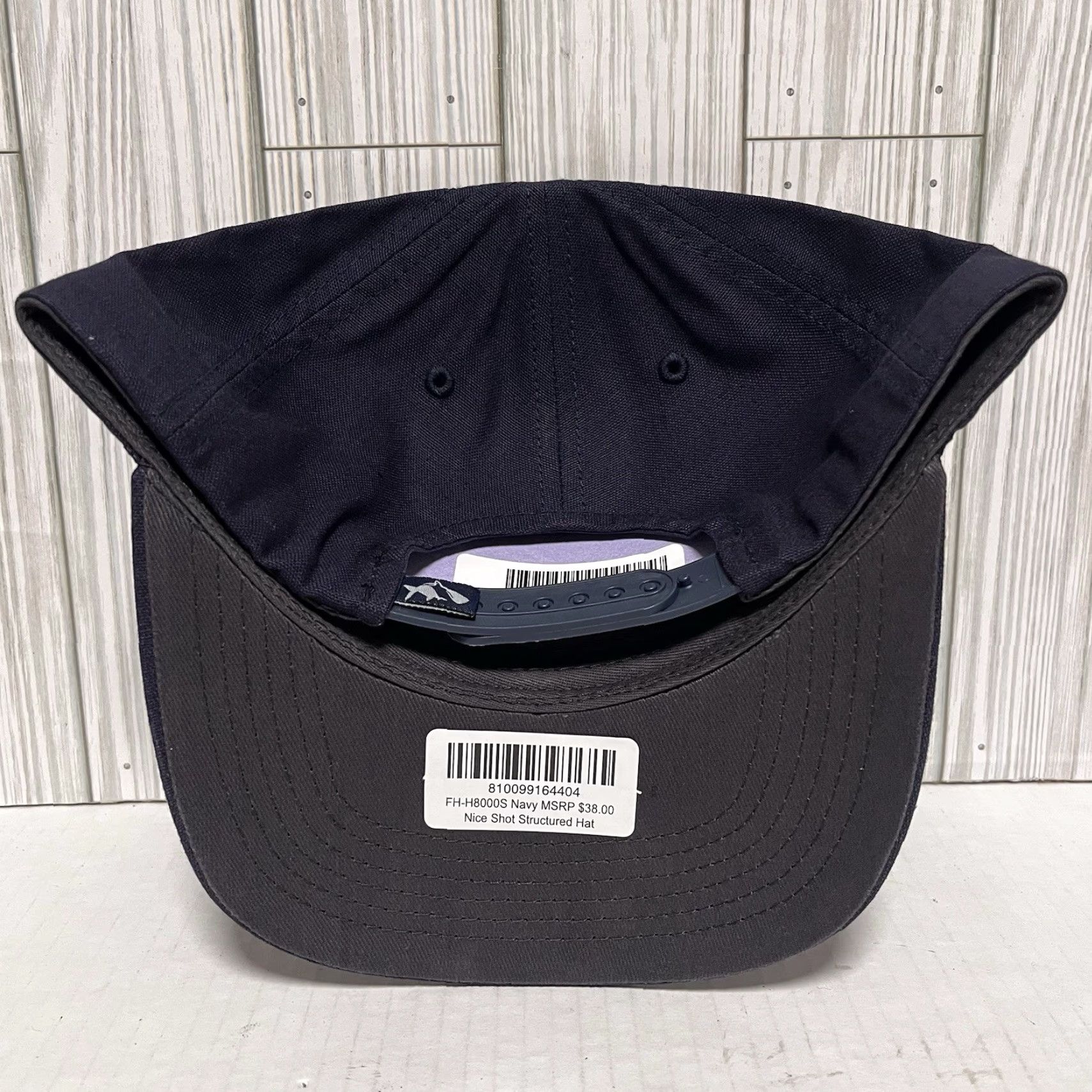 Vintage Fish Hippie Golf Hat Cap Snap Back Navy Blue Nice Shot Cocktail New Golfer Mens One Size Baseball Cap Twill Cotton adjustable breathable Size ONE SIZE - 5 Thumbnail