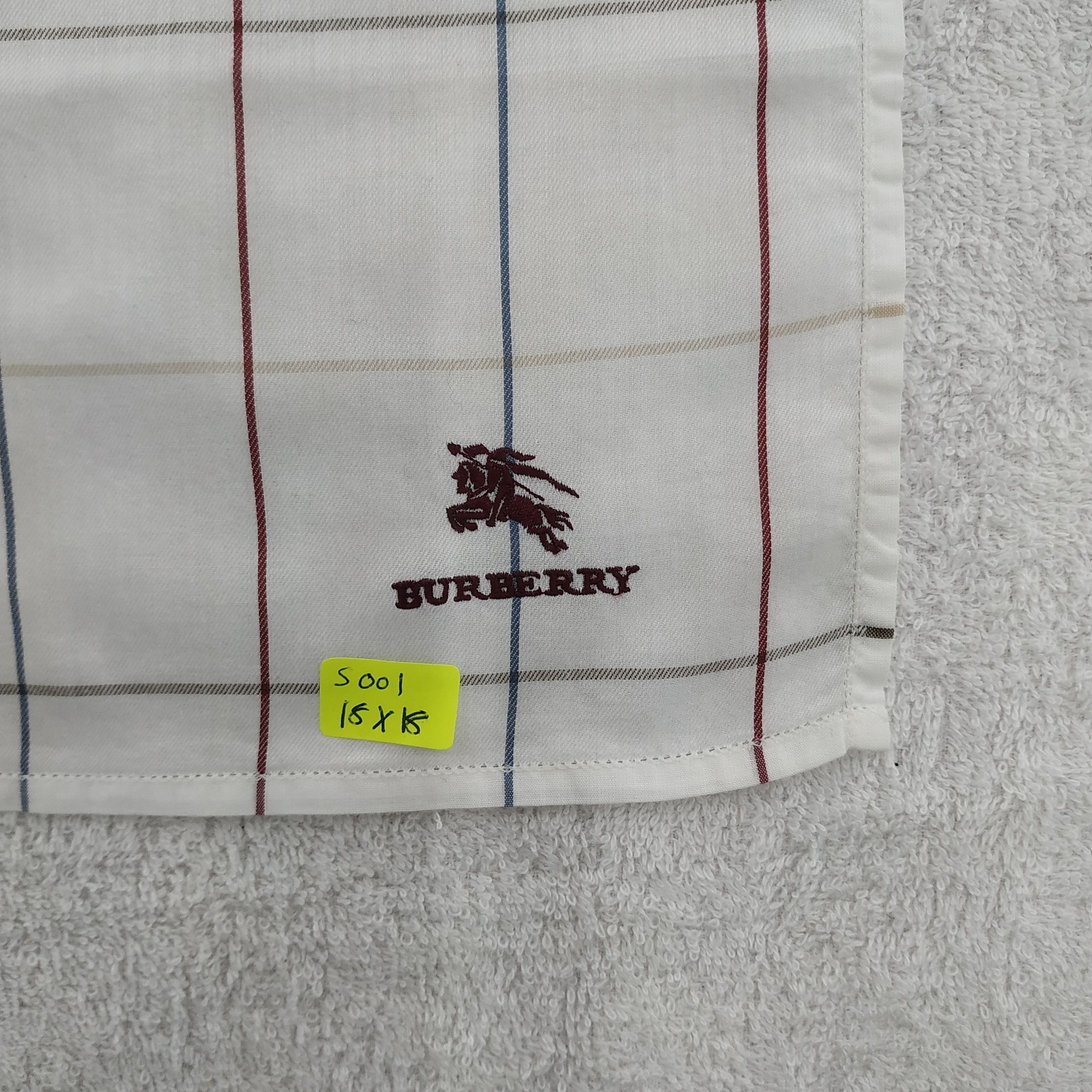 Burberry × Vintage Burberry Bandana / Handkerchief / Neckerchief - S001 Size ONE SIZE - 5 Thumbnail