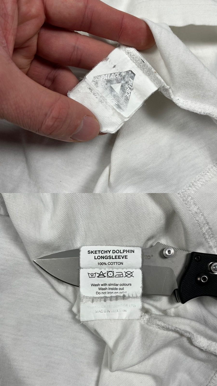 Palace Palace Sketchy Dolphin big logo long sleeve Shirt Size US S / EU 44-46 / 1 - 8 Thumbnail