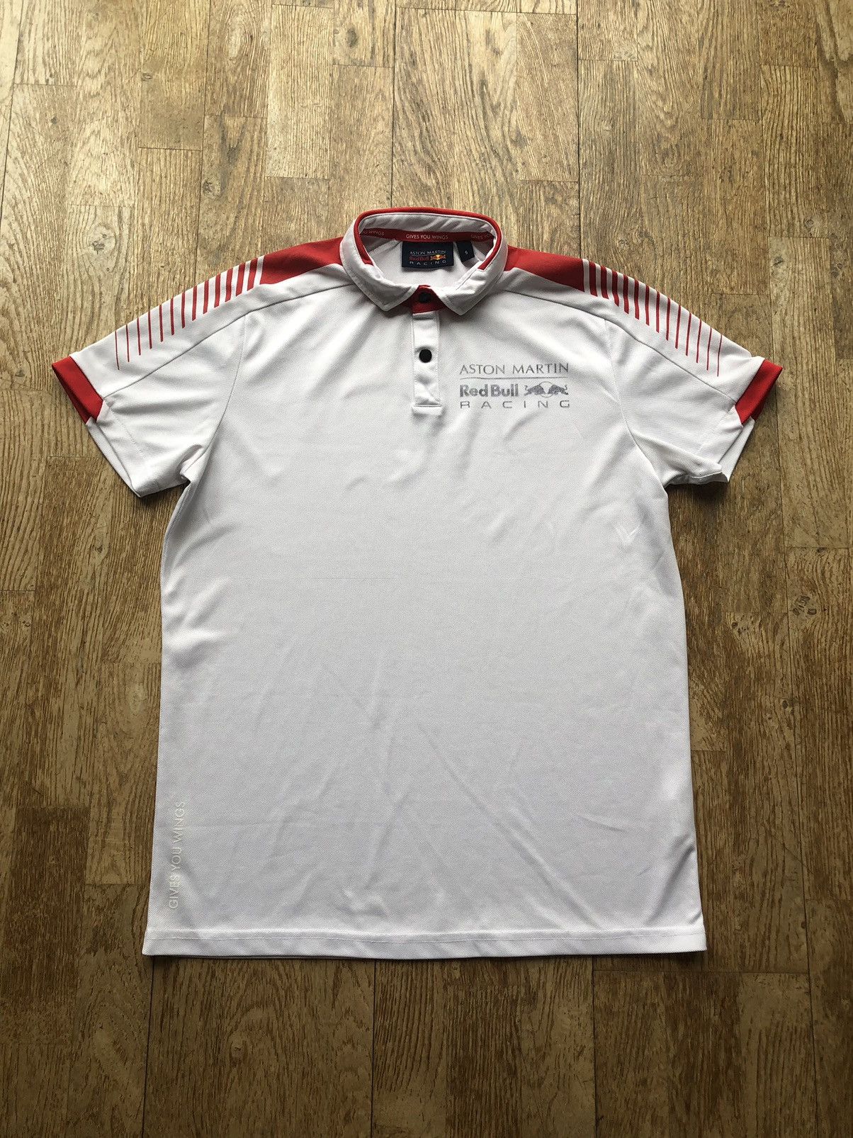 Red Bull × Vintage RARE ASTON MARTIN RED BULL RACING VINTAGE POLO SHIRT Size US S / EU 44-46 / 1 - 1 Thumbnail