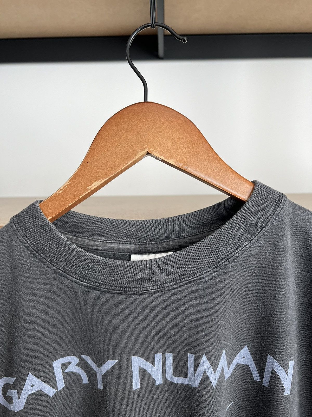 Band Tees Vintage 1997 Gary Numan The Exile Tour Faded Long Sleeve Size US M / EU 48-50 / 2 - 12 Thumbnail