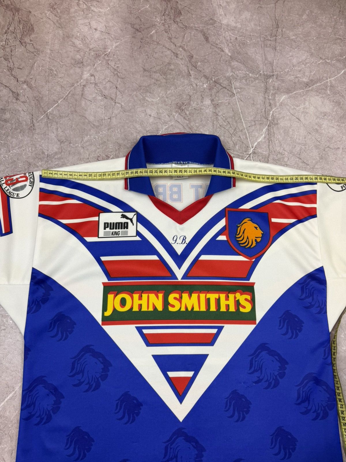 Puma Vintage 1995 Great Britain Rugby League Jersey by Puma Size US L / EU 52-54 / 3 - 14 Thumbnail