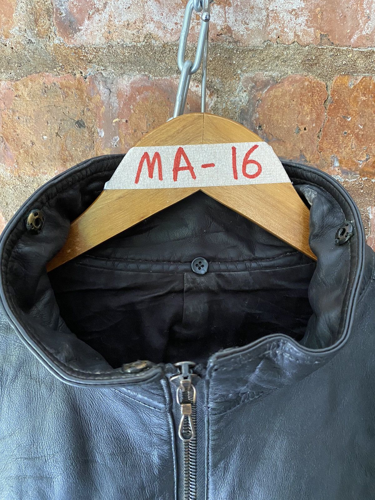 Shellac 🔥2000s Rider Multi zipper Leather Jacket Size US M / EU 48-50 / 2 - 12 Thumbnail
