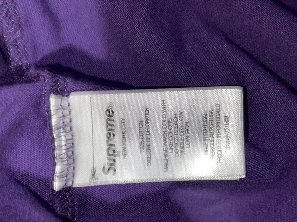 Supreme Supreme Small Box L/S Tee (FW24) Purple Size Medium Size US M / EU 48-50 / 2 - 3 Thumbnail
