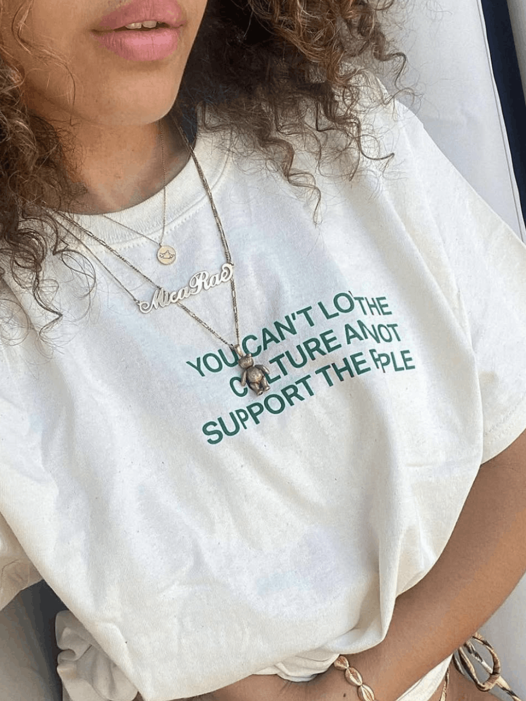 Other Erwin Hines Future is Color “Respect The People” Tee, Size M Size US M / EU 48-50 / 2 - 10 Thumbnail
