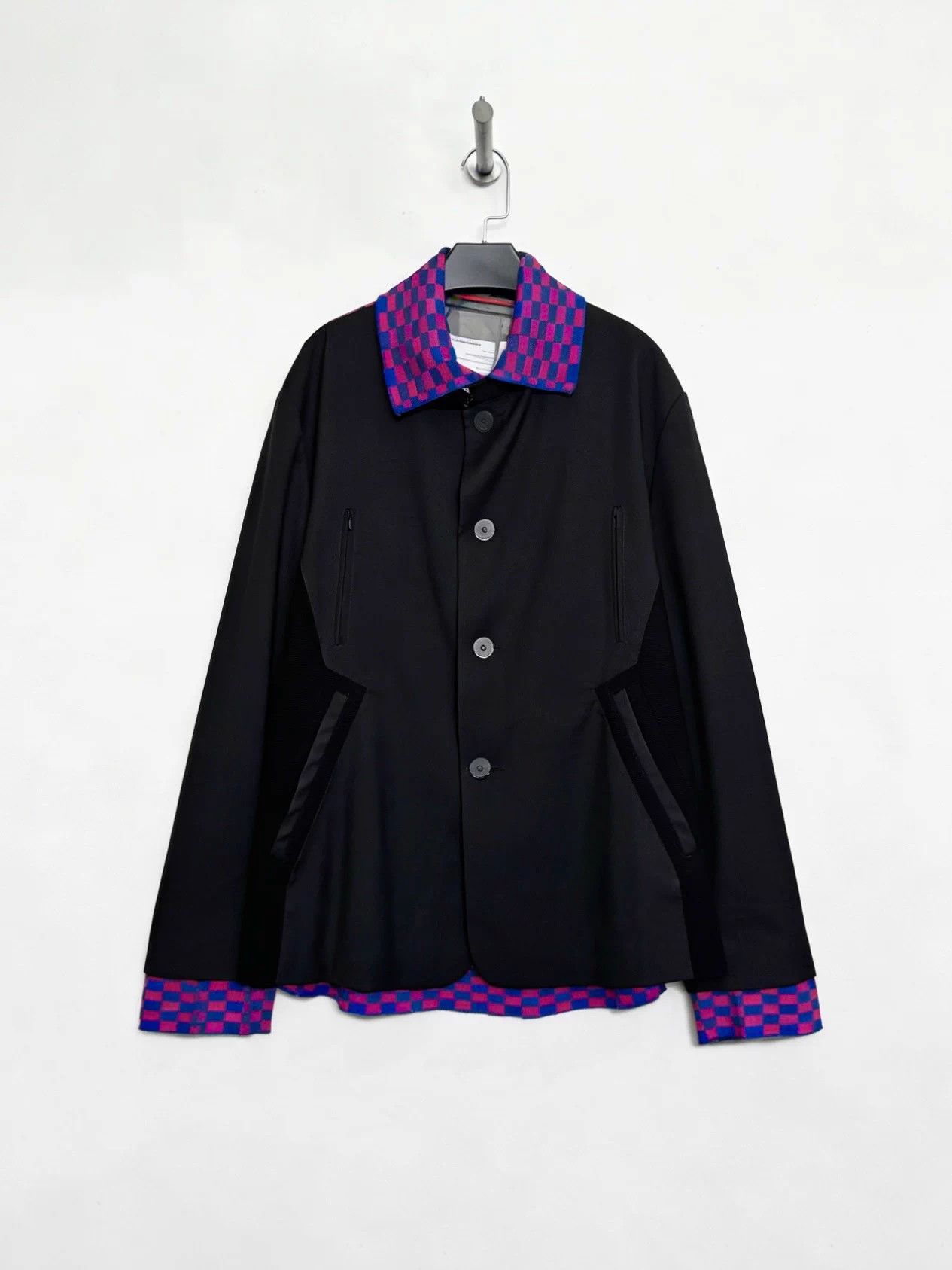 Kiko Kostadinov Kiko Kostadinov Sorelle Knit Paneled Jacket 48 with tags Size US M / EU 48-50 / 2 - 1 Thumbnail