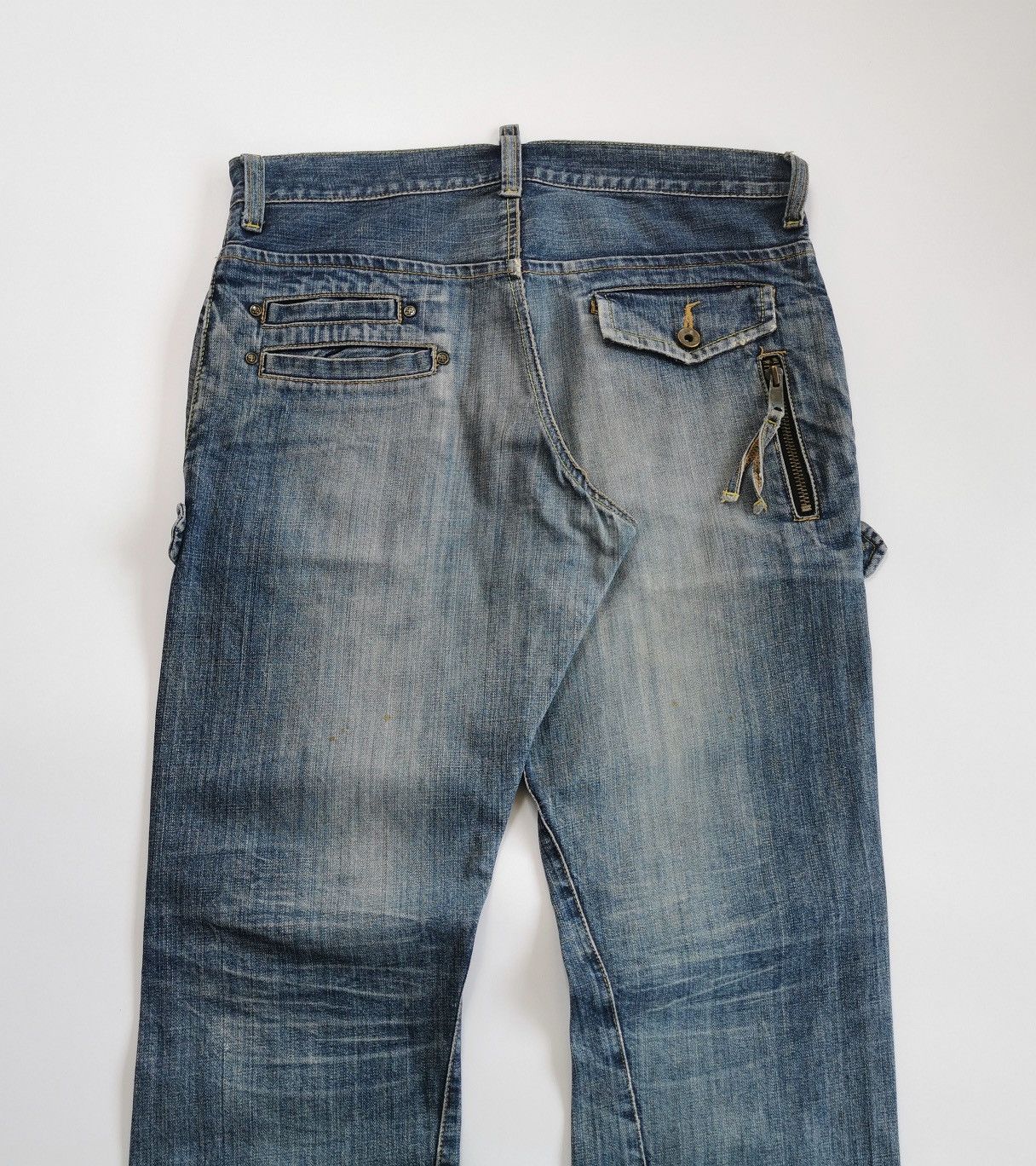 Michel Klein Multipocket Michel Klein Homme Japan Denim Jeans Size US 32 / EU 48 - 7 Thumbnail