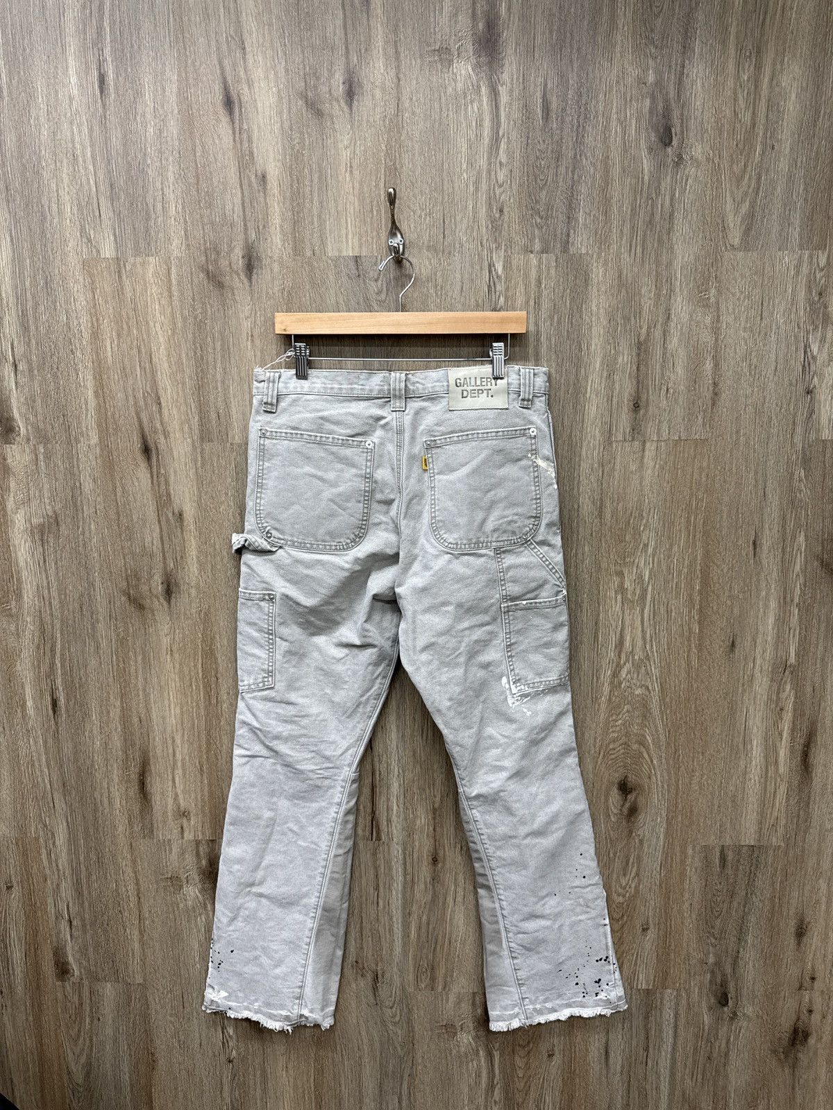 Gallery Dept. Gallery Dept Grey Carpenter Pants Size US 33 - 6 Thumbnail