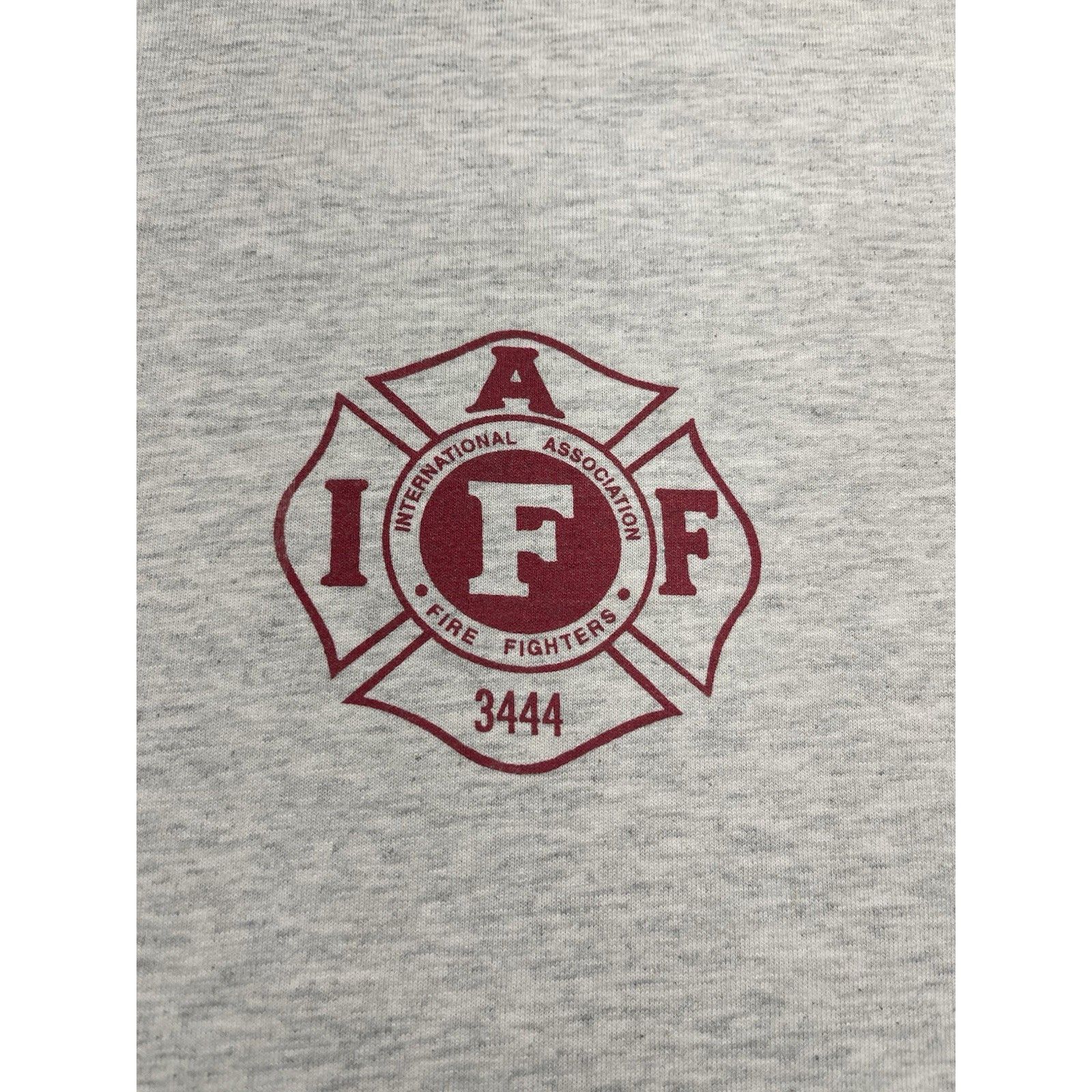 Other VTG 90s Bonita Springs Fire Dept IAFF 3444 Combat Team Huckl Size US XL / EU 56 / 4 - 4 Thumbnail