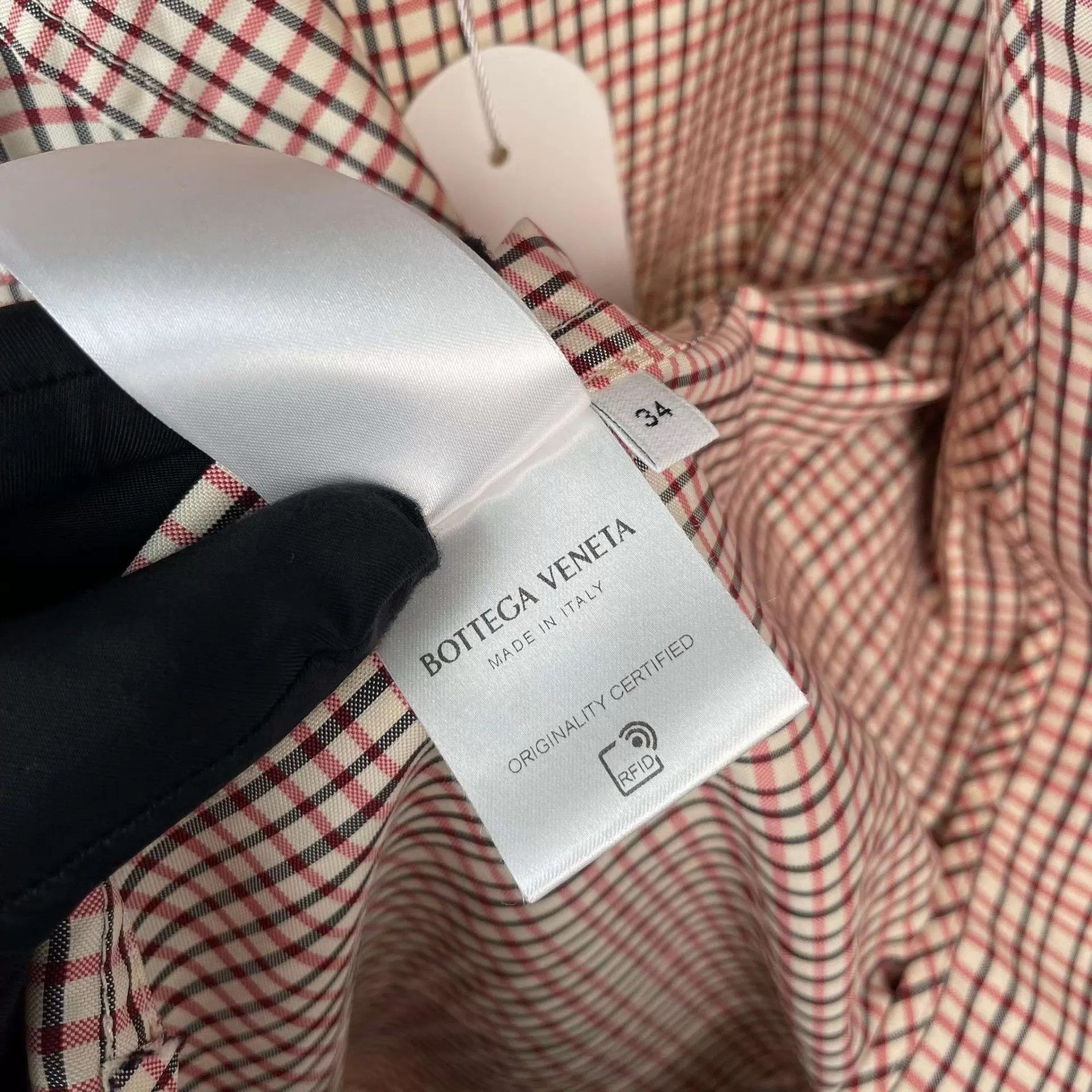Bottega Veneta BV striped red shirt jkt 34 Size XXS / US 00 / IT 34 - 5 Thumbnail
