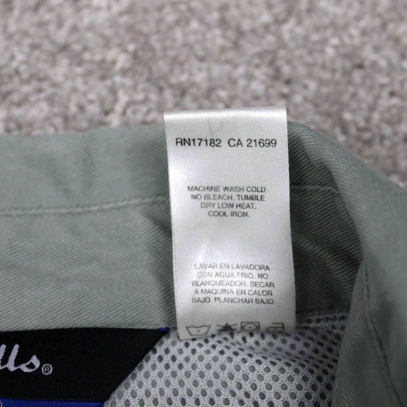 Walls Walls Work Wear Shirt Mens Large Green Lined Vented Cotton S/S Pockets Button Size US L / EU 52-54 / 3 - 7 Thumbnail