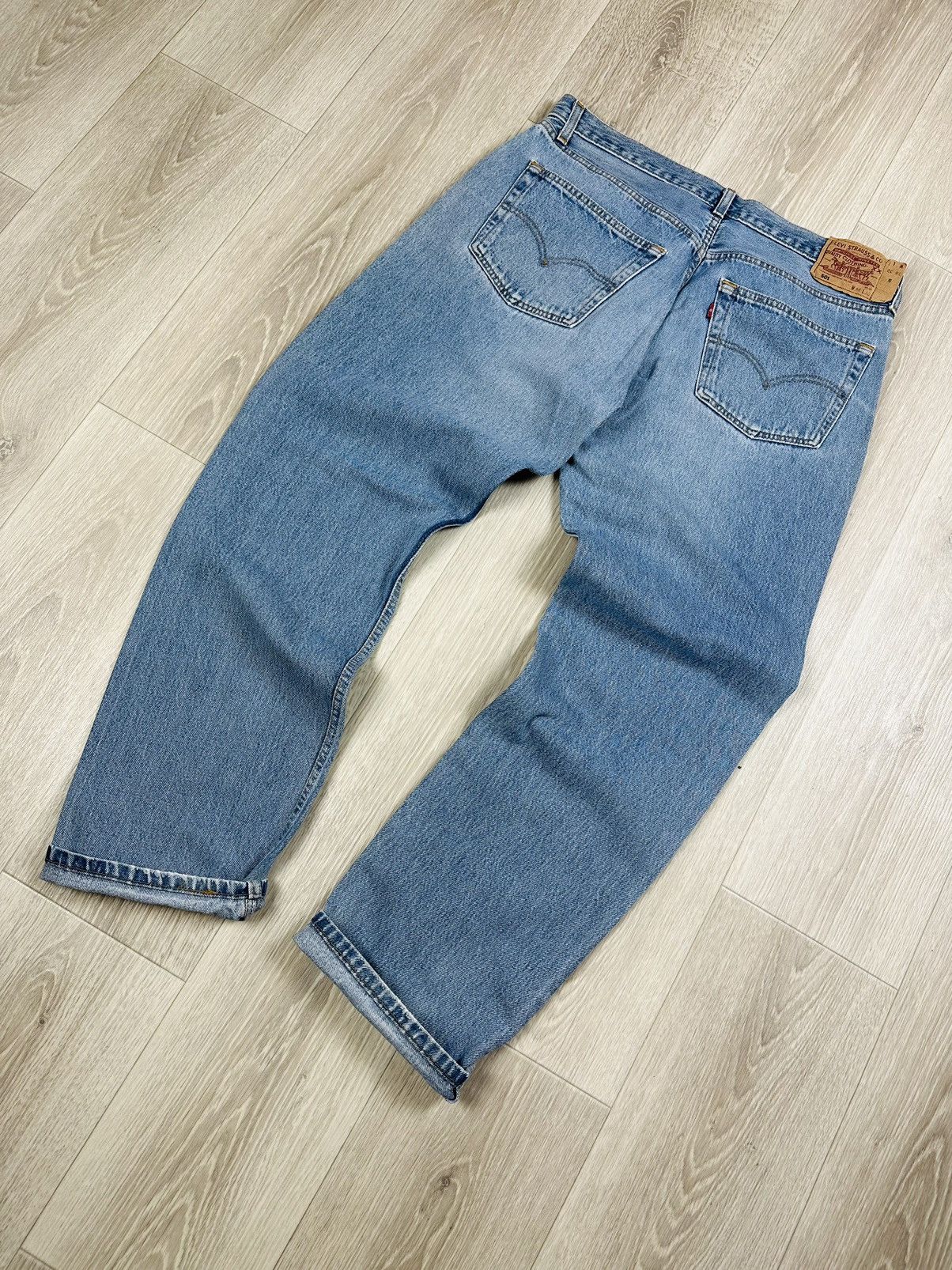 Levi's Vintage 90s Levi’s 501 Denim Jeans 38x32 Made in UK Size US 38 / EU 54 - 2 Thumbnail