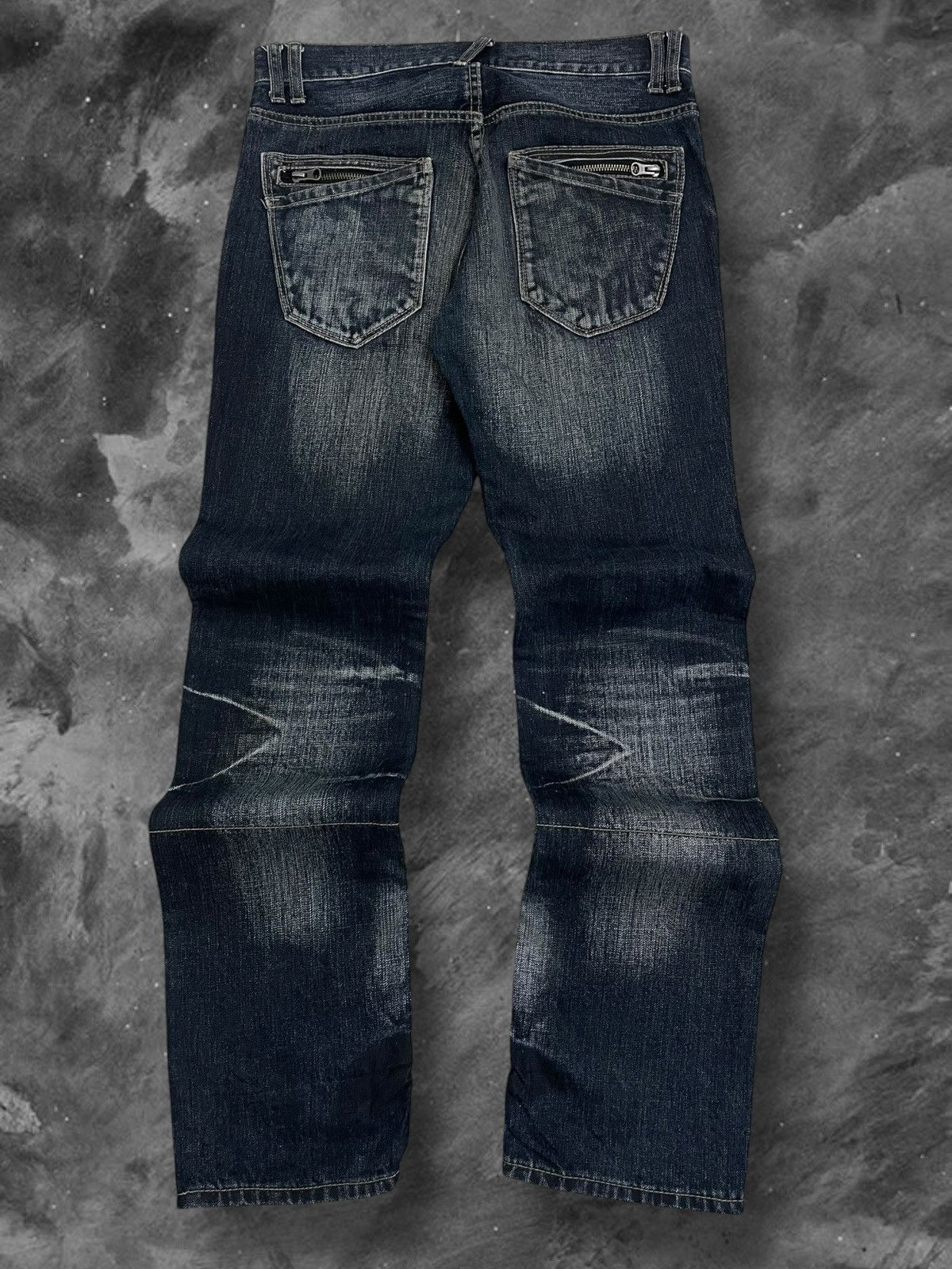PPFM Vintage 1990s Og Designer PPFM Iconic Distressed Denim Size US 30 / EU 46 - 7 Thumbnail