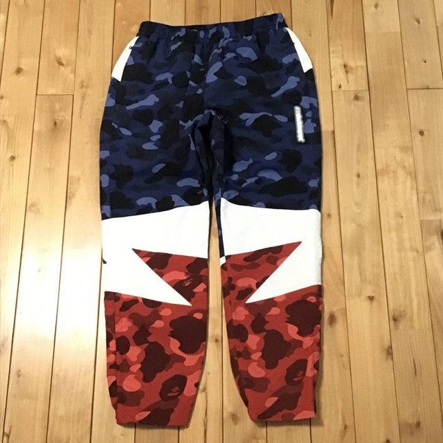 Bape BAPE STA TRACK PANTS a bathing ape BAPE camo ★size L Size US 34 / EU 50 - 1 Thumbnail