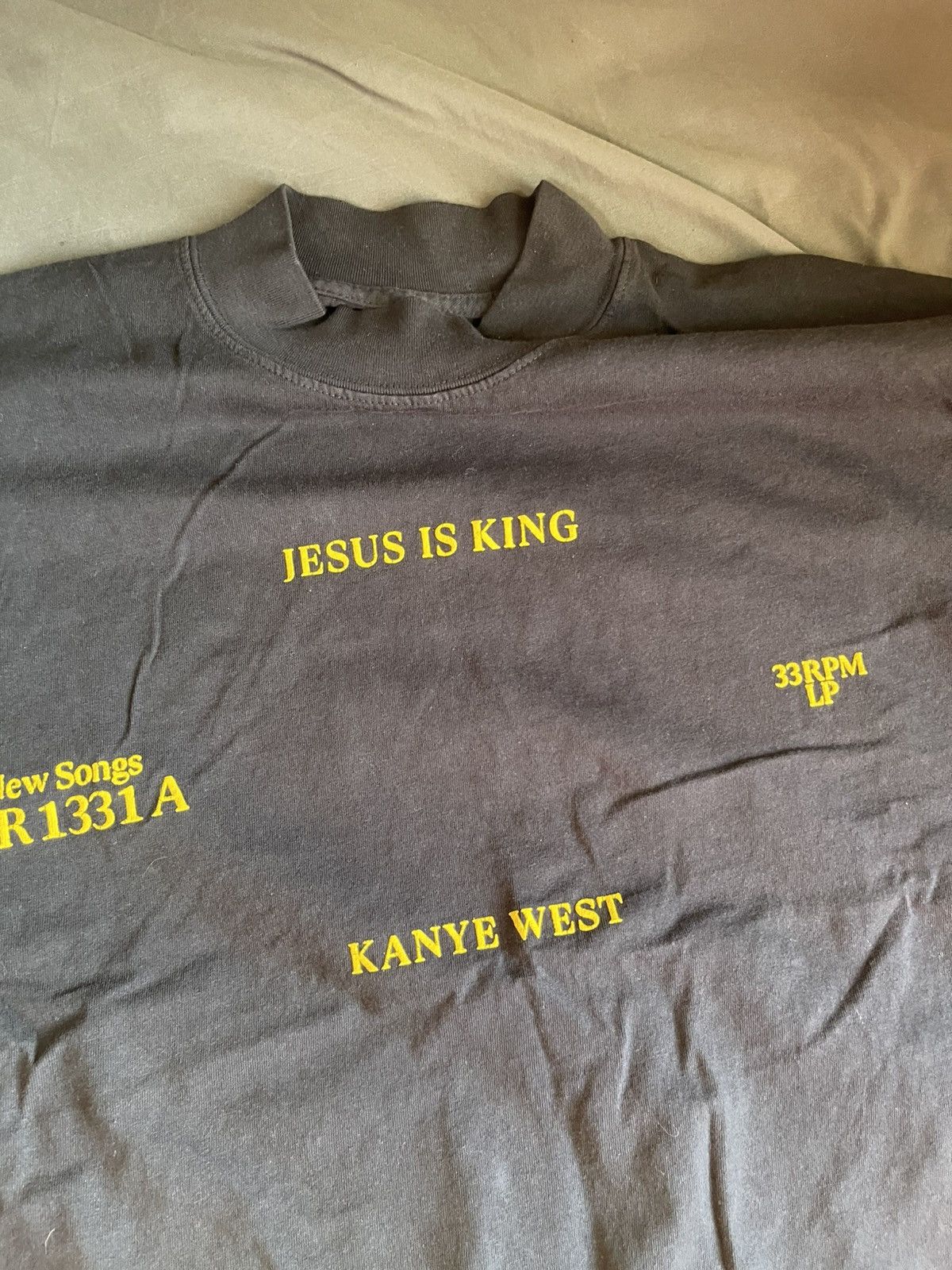 Kanye West × Yeezy Kanye West Jesus Is King Vinyl T-Shirt II Size US L / EU 52-54 / 3 - 2 Thumbnail