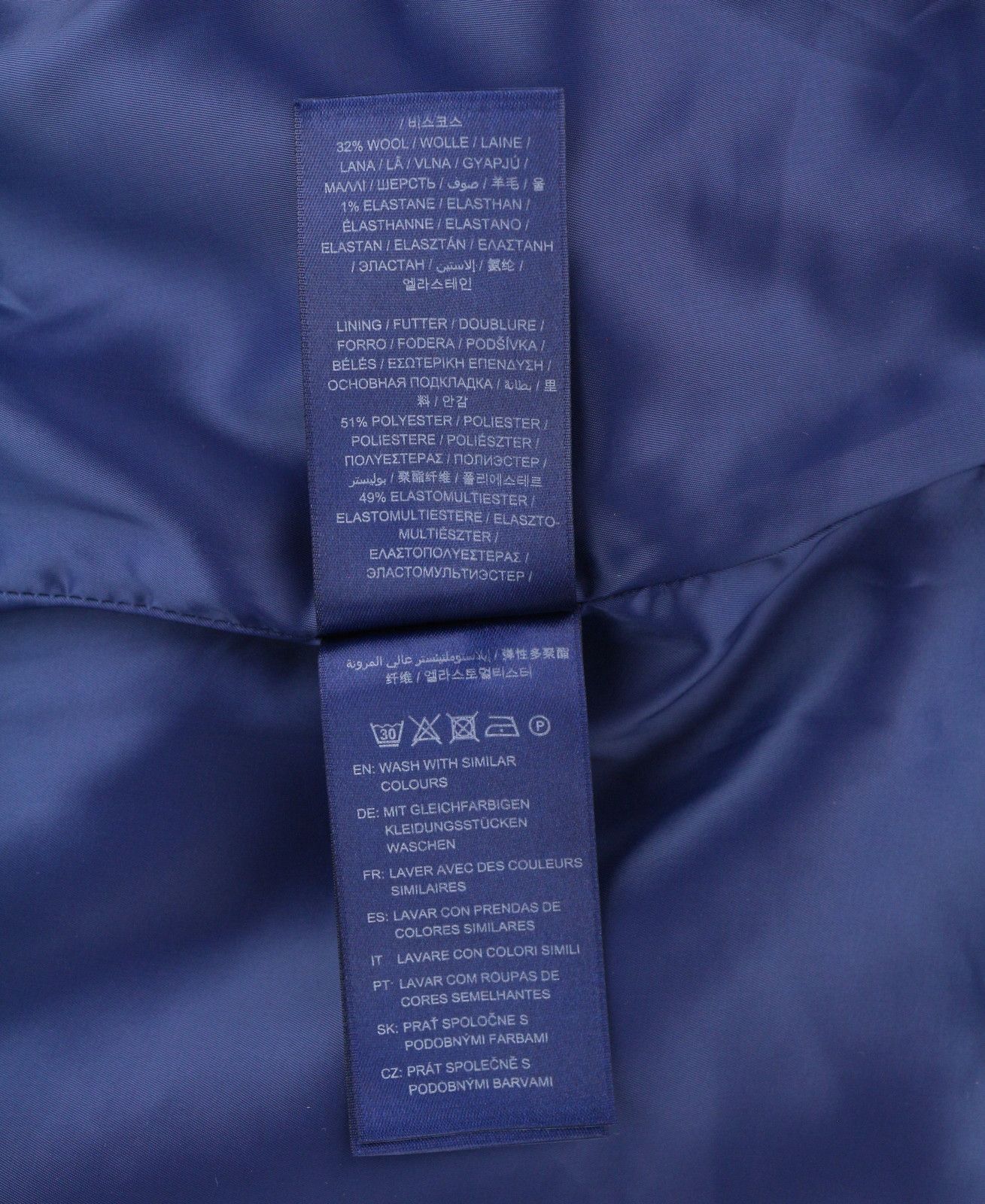 Gant CHECKED FLARE EU36 Blue Plaid Knee Skirt 85180 Size 26" / US 2 / IT 38 - 8 Thumbnail