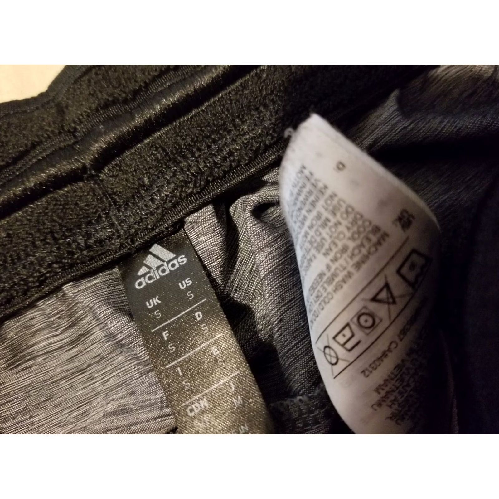 Adidas Mens adidas Shorts Small Gray Athletic Gym Workout Size US 29 - 4 Thumbnail