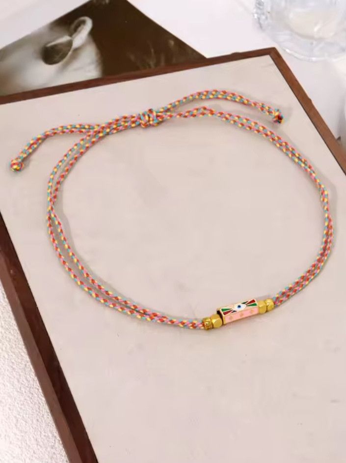 Handmade × Jewelry Tribal Style Braided Rope Necklace Size ONE SIZE - 1 Thumbnail