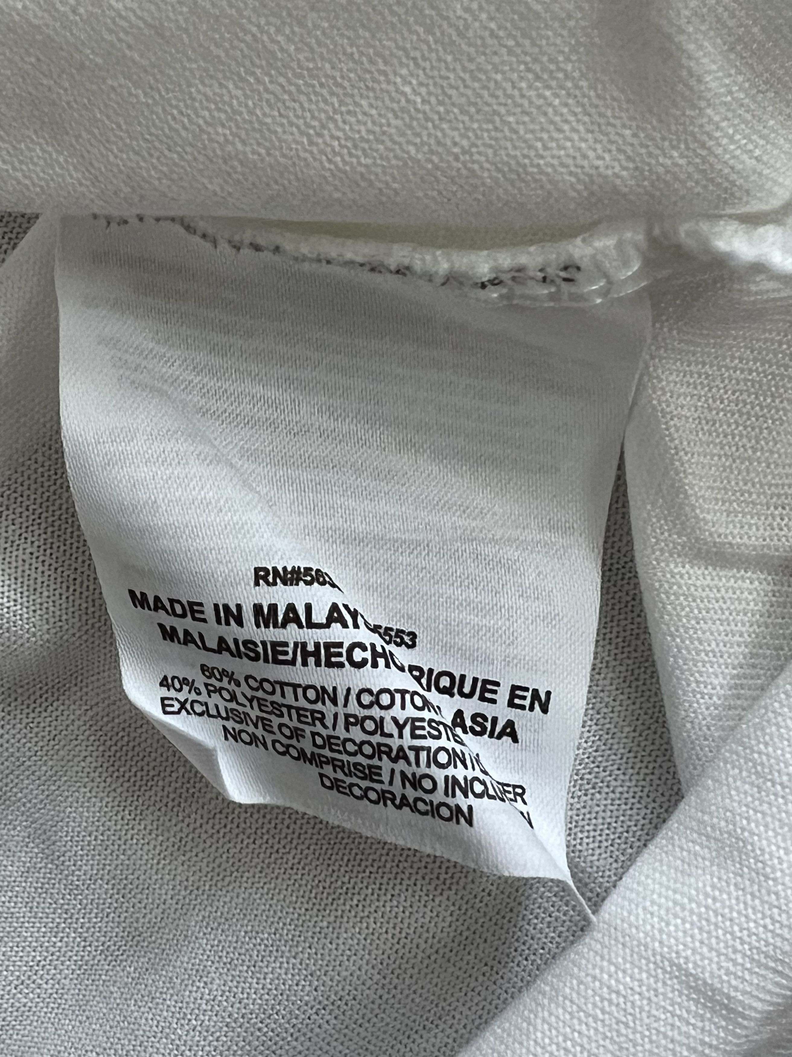 Acronym × Nike Nike x Acronym Vapormax T-Shirt in White Size US M / EU 48-50 / 2 - 4 Thumbnail