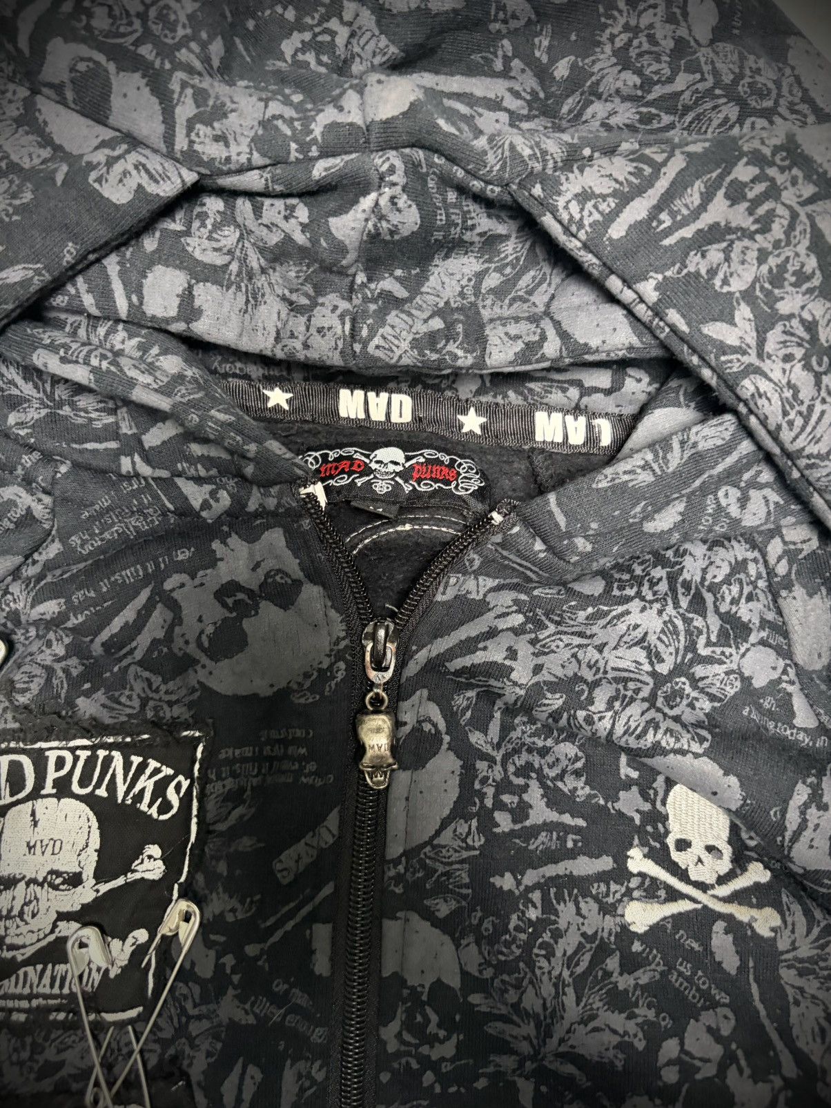 Japanese Brand Japanese Brand Mad Punks bunny ear hoodie Size US M / EU 48-50 / 2 - 4 Thumbnail