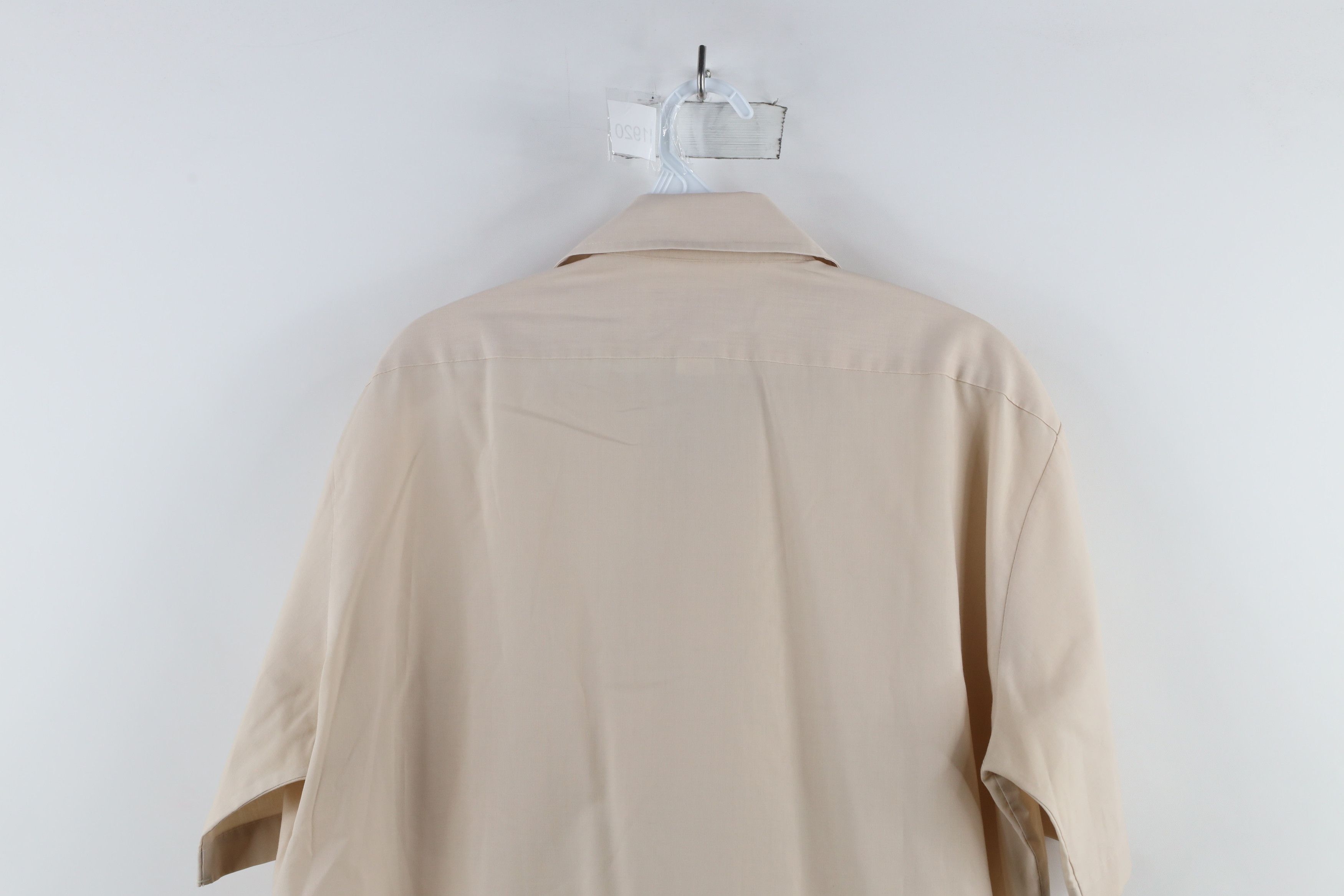 Vintage Vintage 70s Streetwear Short Sleeve Collared Button Shirt Size US L / EU 52-54 / 3 - 7 Thumbnail