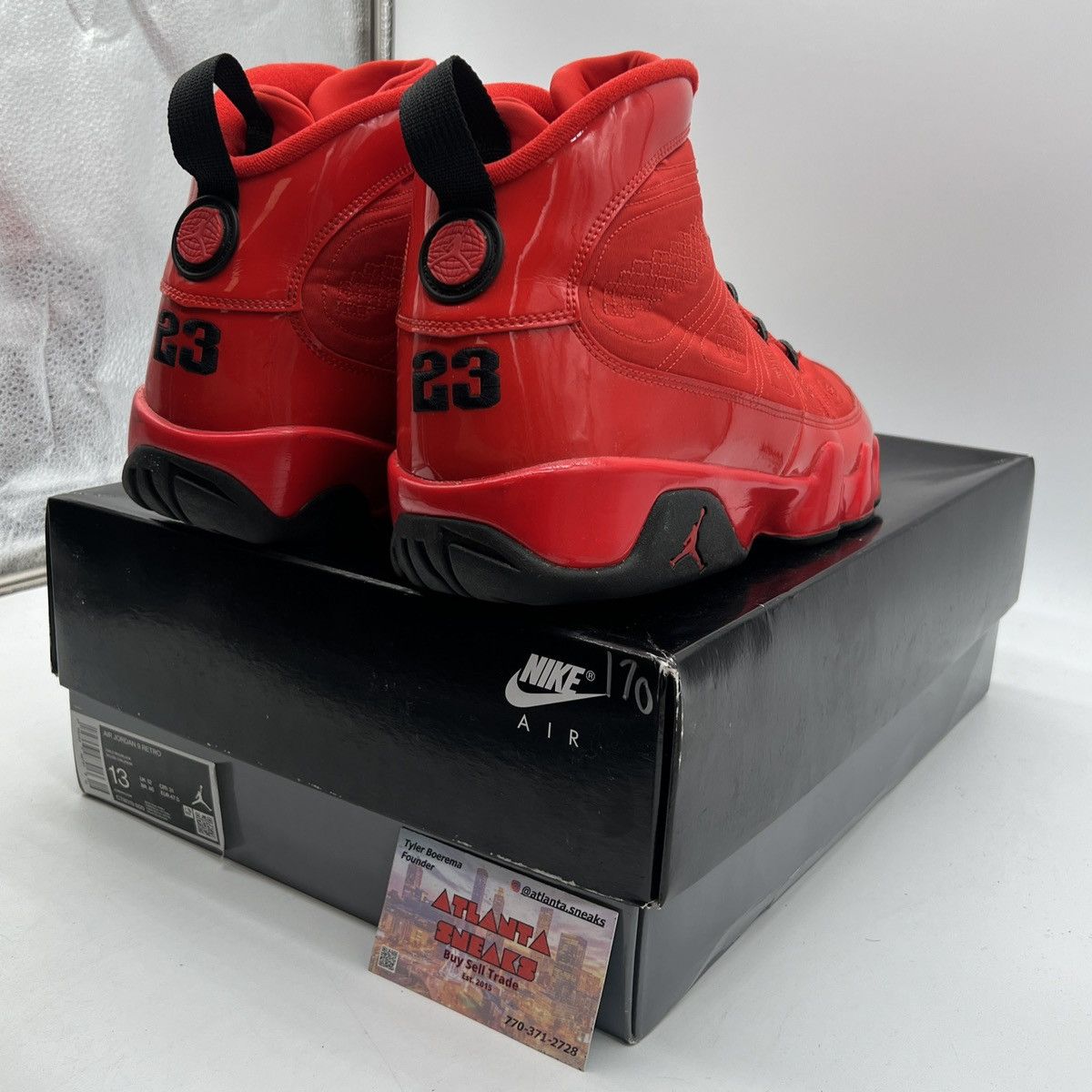 Jordan Brand Air Jordan 9 Chile red Size US 13 / EU 46 - 5 Thumbnail