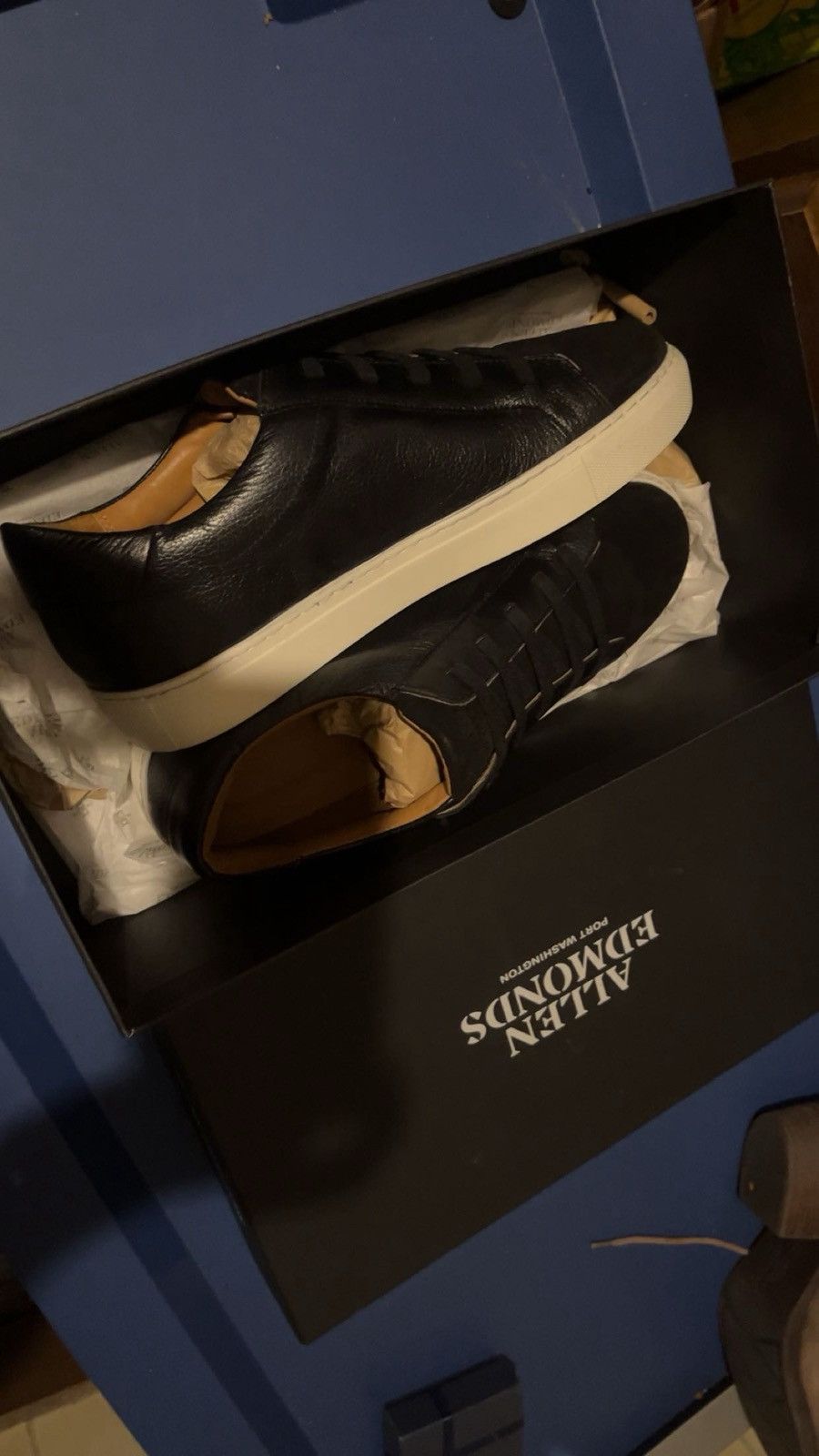 Allen Edmonds Allen Edmonds black leather shoes Size US 8.5 / EU 41-42 - 9 Thumbnail