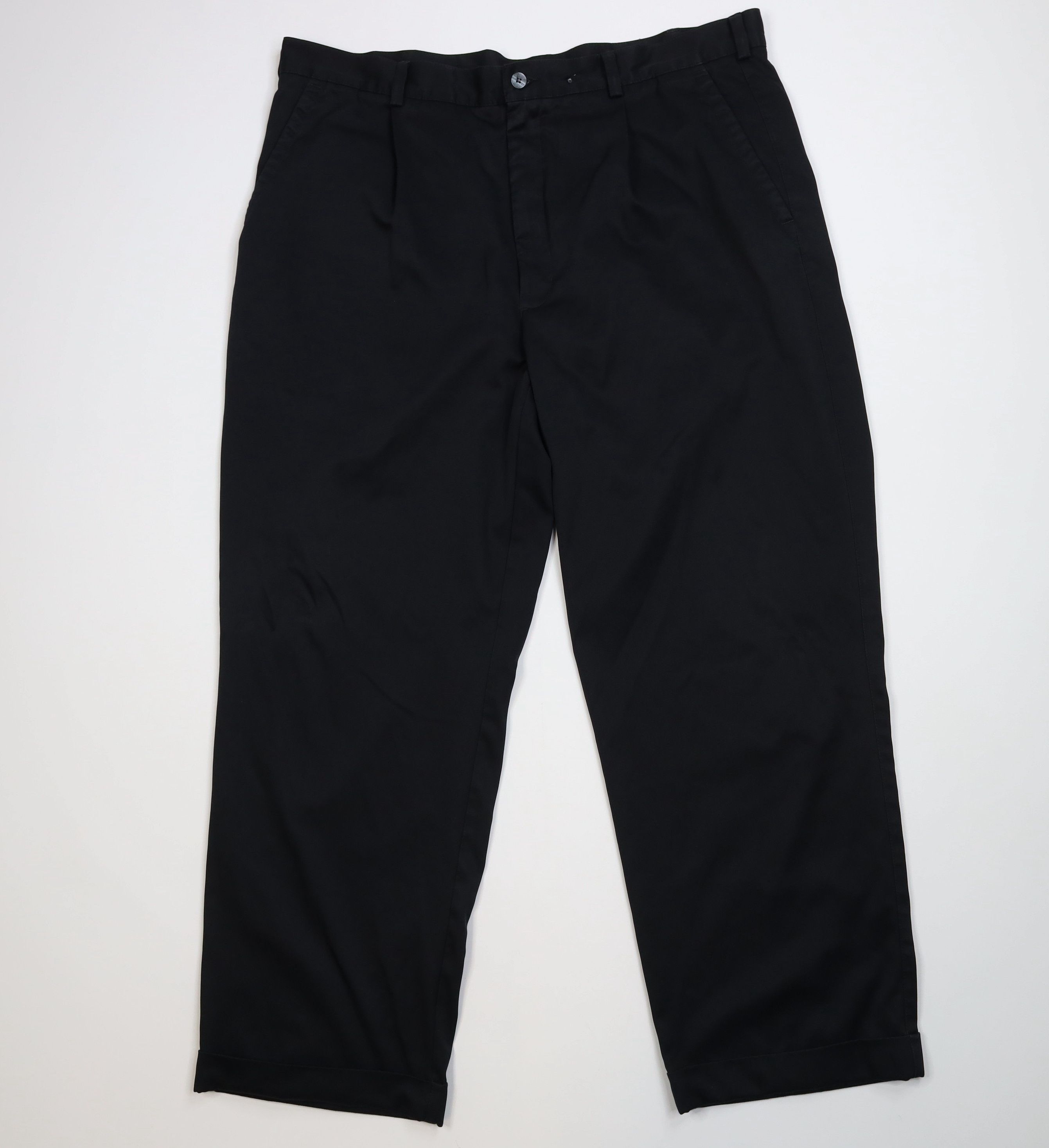 Nike Vintage Y2K Nike Golf Wide Leg Chino Pants Trousers Black Size US 40 / EU 56 - 1 Thumbnail