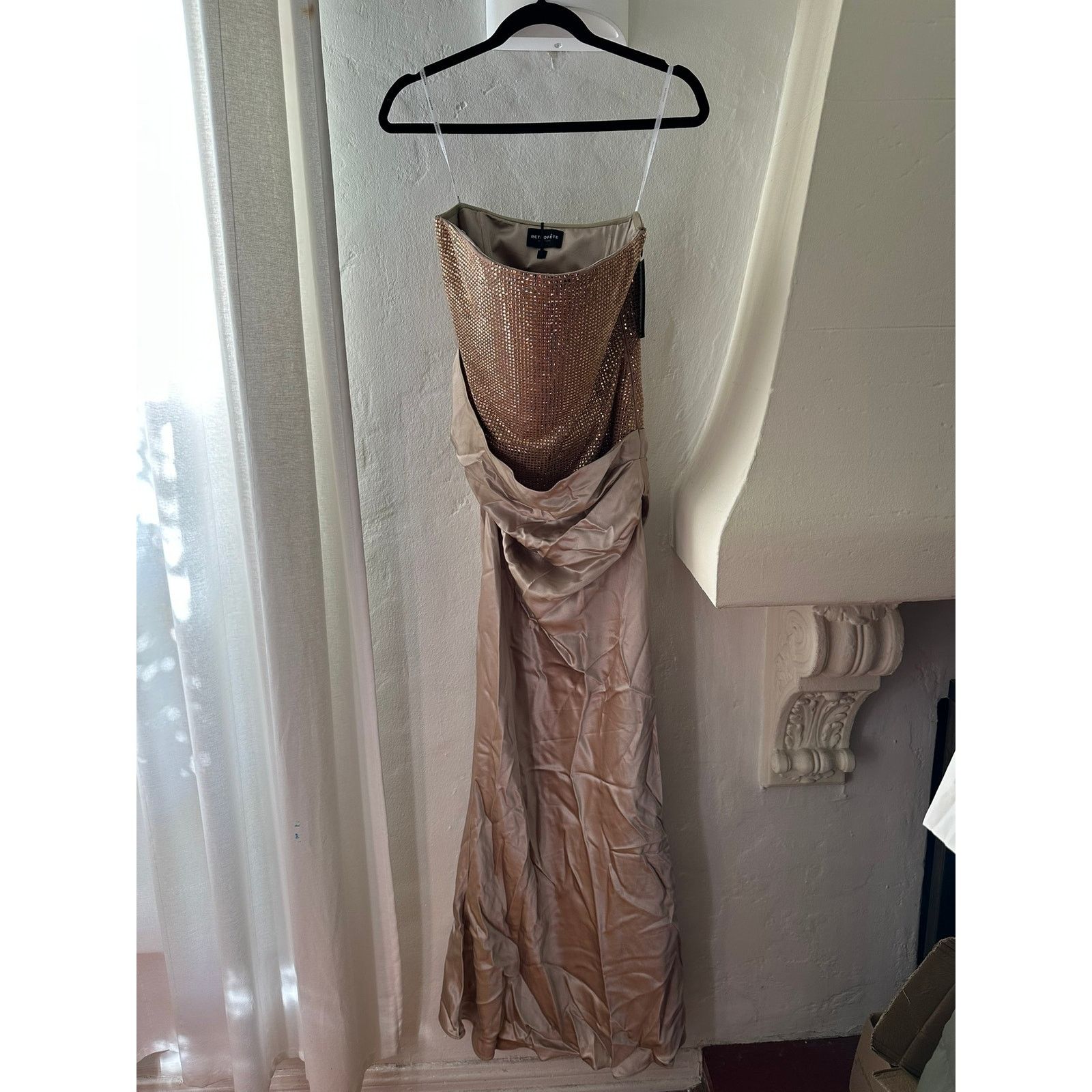 Retrofete Retrofete Alexandra Dress Latte S Size S / US 4 / IT 40 - 1 Thumbnail