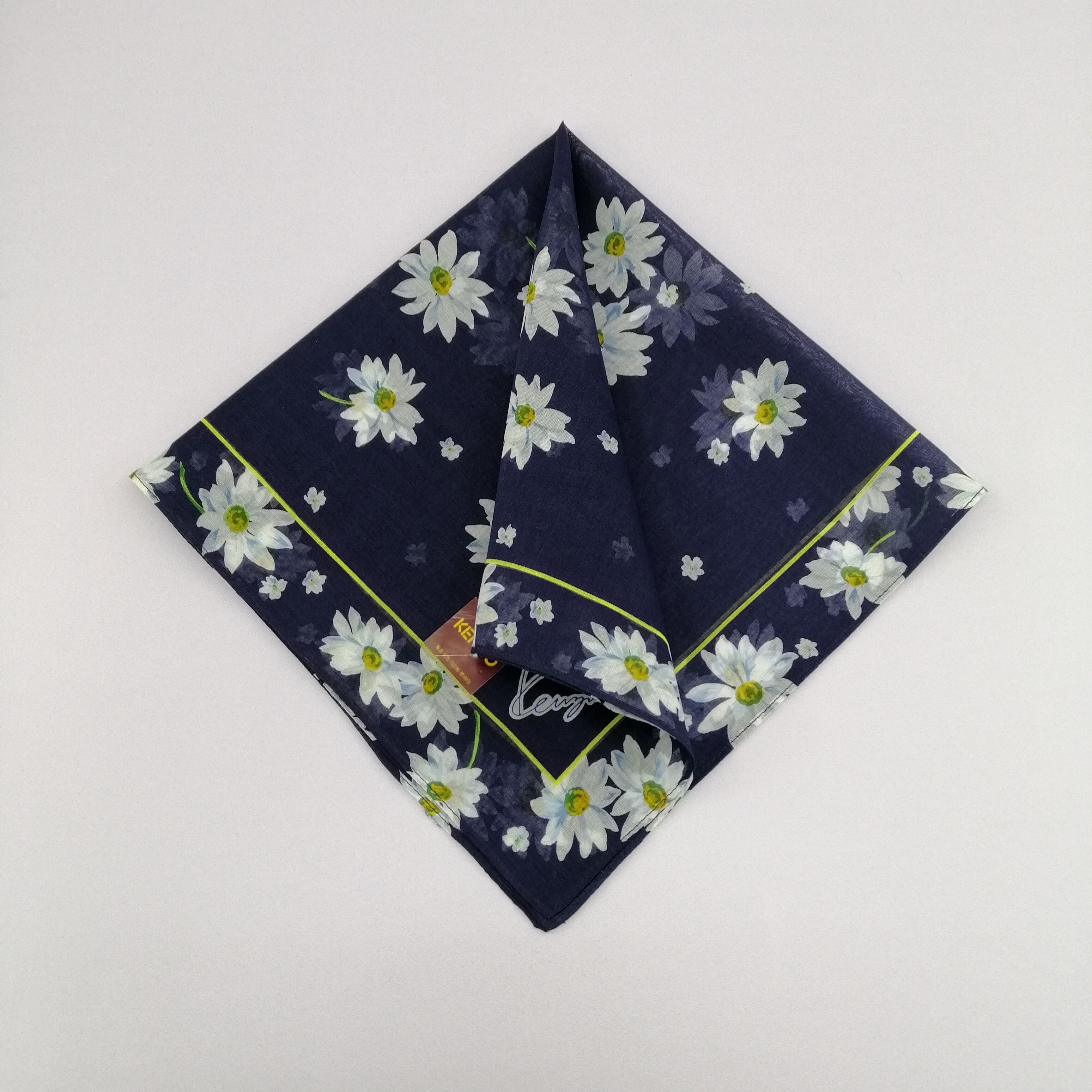 Kenzo × Vintage Kenzo Handkerchief/Neckerchief/Bandana-KD3202 Size ONE SIZE - 1 Thumbnail