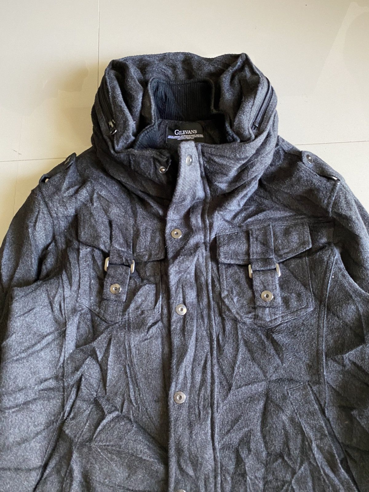If Six Was Nine × Japanese Brand × Le Grande Bleu (L.G.B.) 2000s Gilevans bono wool jacket ifsixwasnine style Size US M / EU 48-50 / 2 - 3 Thumbnail