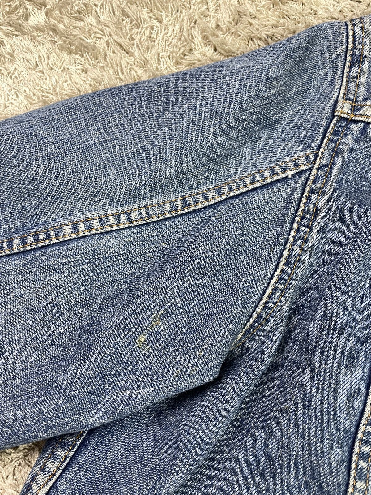 Levi's × Vintage Vintage 90s Levis Denim Button Up Jacket Size US L / EU 52-54 / 3 - 4 Thumbnail