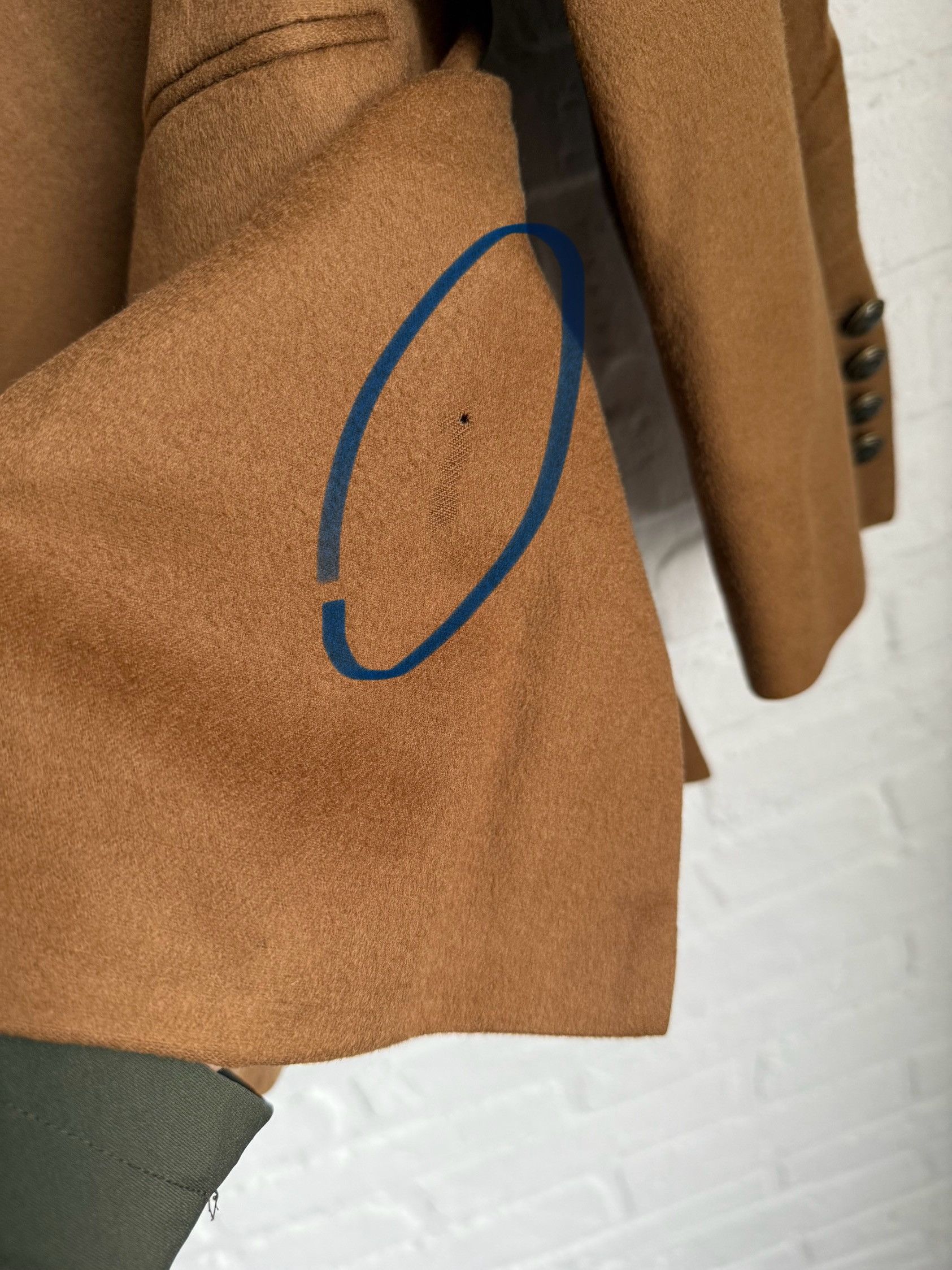 Yves Saint Laurent Vintage Yves Saint Laurent YSL wool cashmere blazer Size 50L - 7 Thumbnail