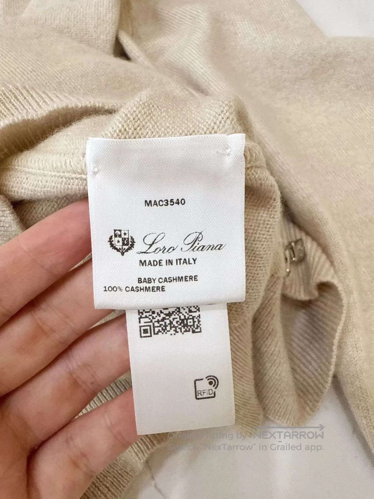 Loro Piana Loro Piana Cashmere Zip Hoodie Sweater. Size US S / EU 44-46 / 1 - 6 Thumbnail
