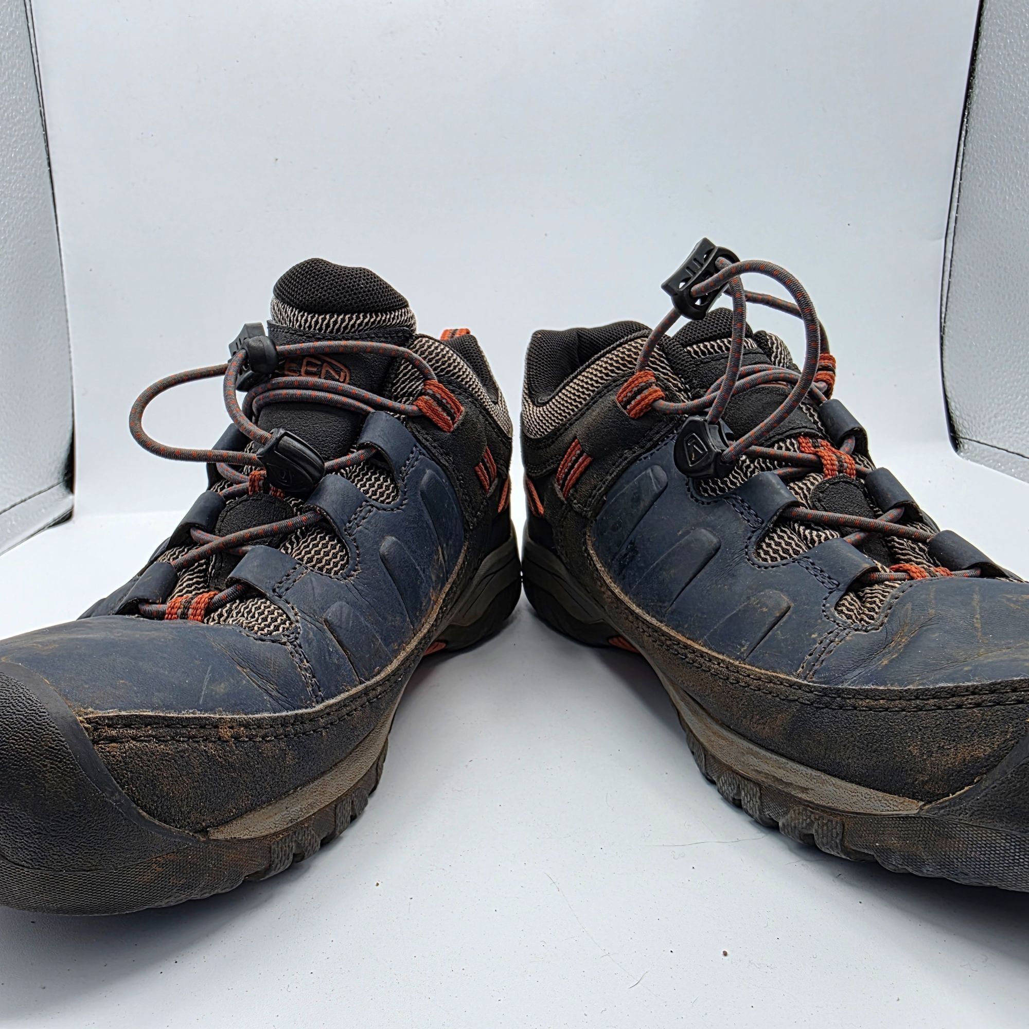 KEEN Keen Targhee Kids Size 6 Blue Waterproof Shoes Hiking Campin Size US 7.5 / IT 37.5 - 3 Thumbnail